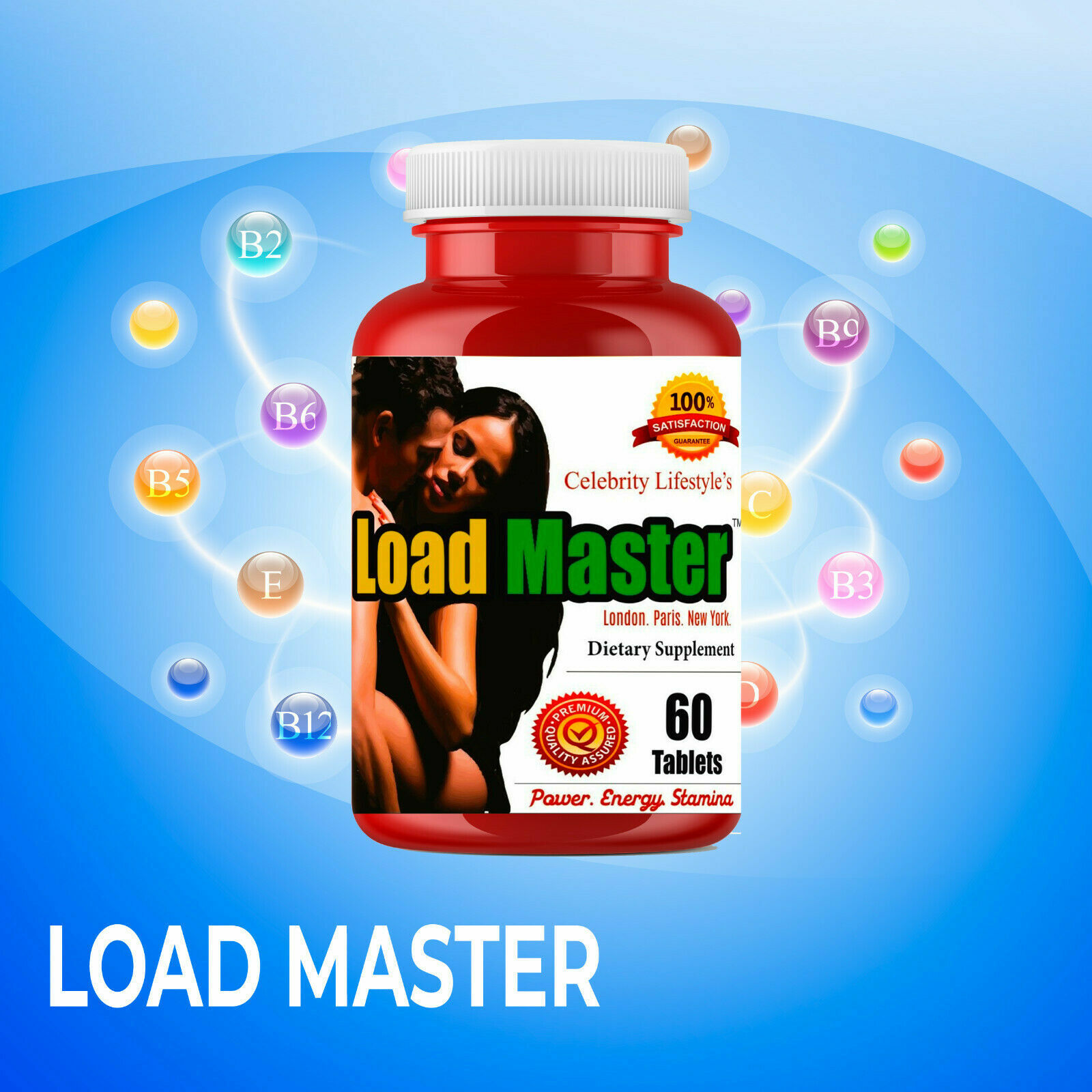 Male Enhancement Libido Booster Men Testosterone Booster Energy Stamina 22/12/25