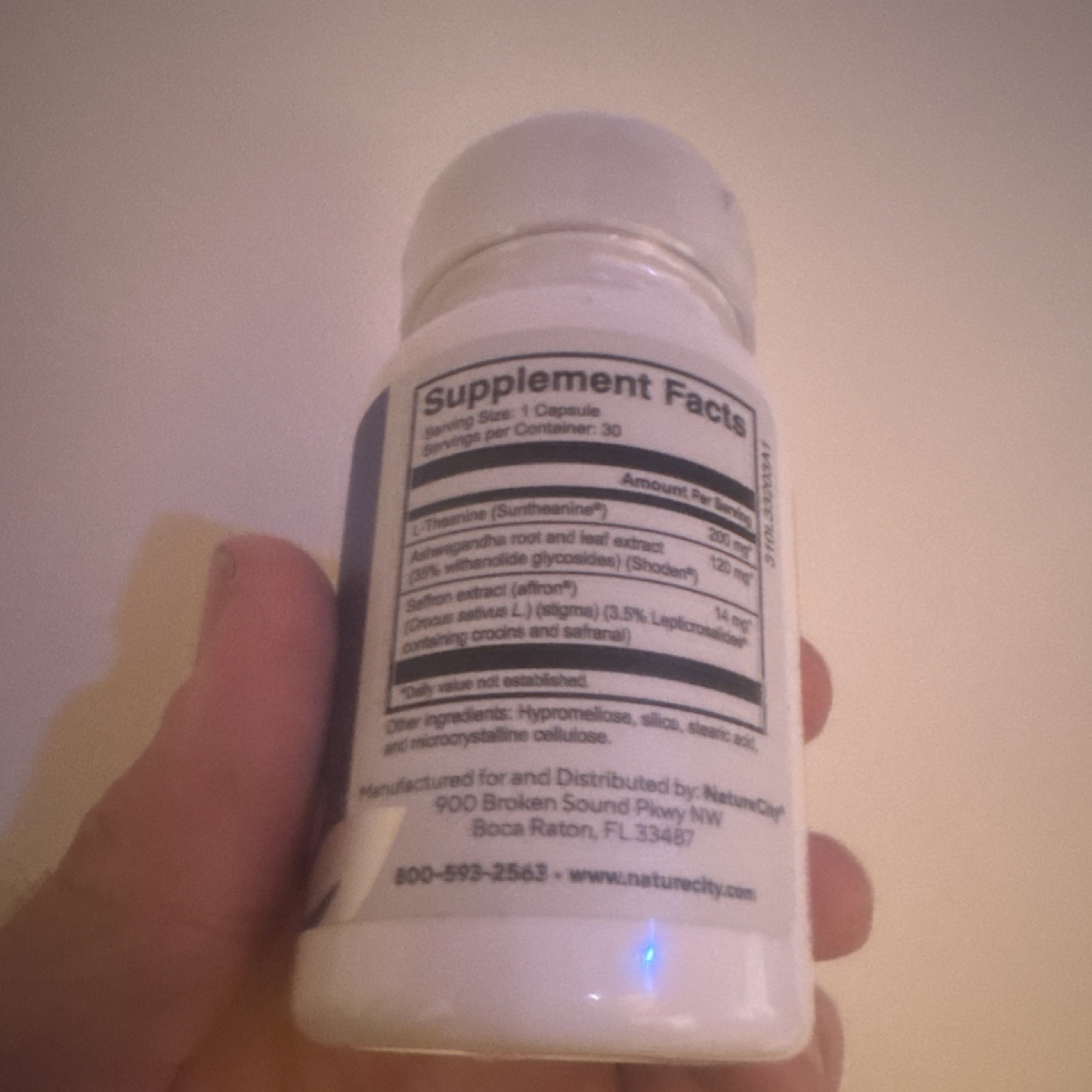 trueZs Sleep Support L-Theanine Ashwagandha Saffron 30 Capsules