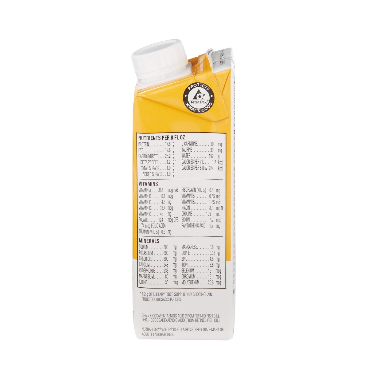 Vital AF 1.2 Cal Vanilla Flavor 8 oz. Carton Ready to Use, 64828 – Case of 24