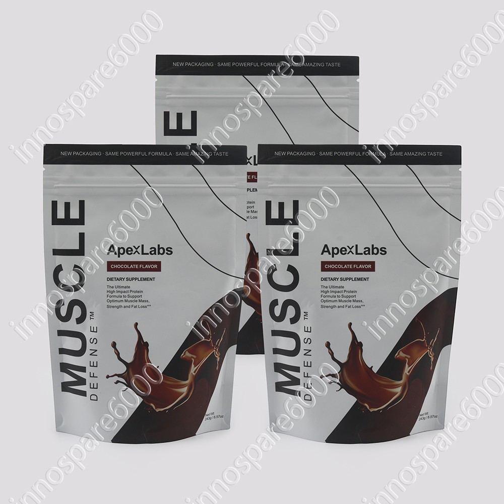 New Apex Labs Muscle Defense Chocolate Flavor- 8.57 OZ – EXP 2027 (1-5 pack)