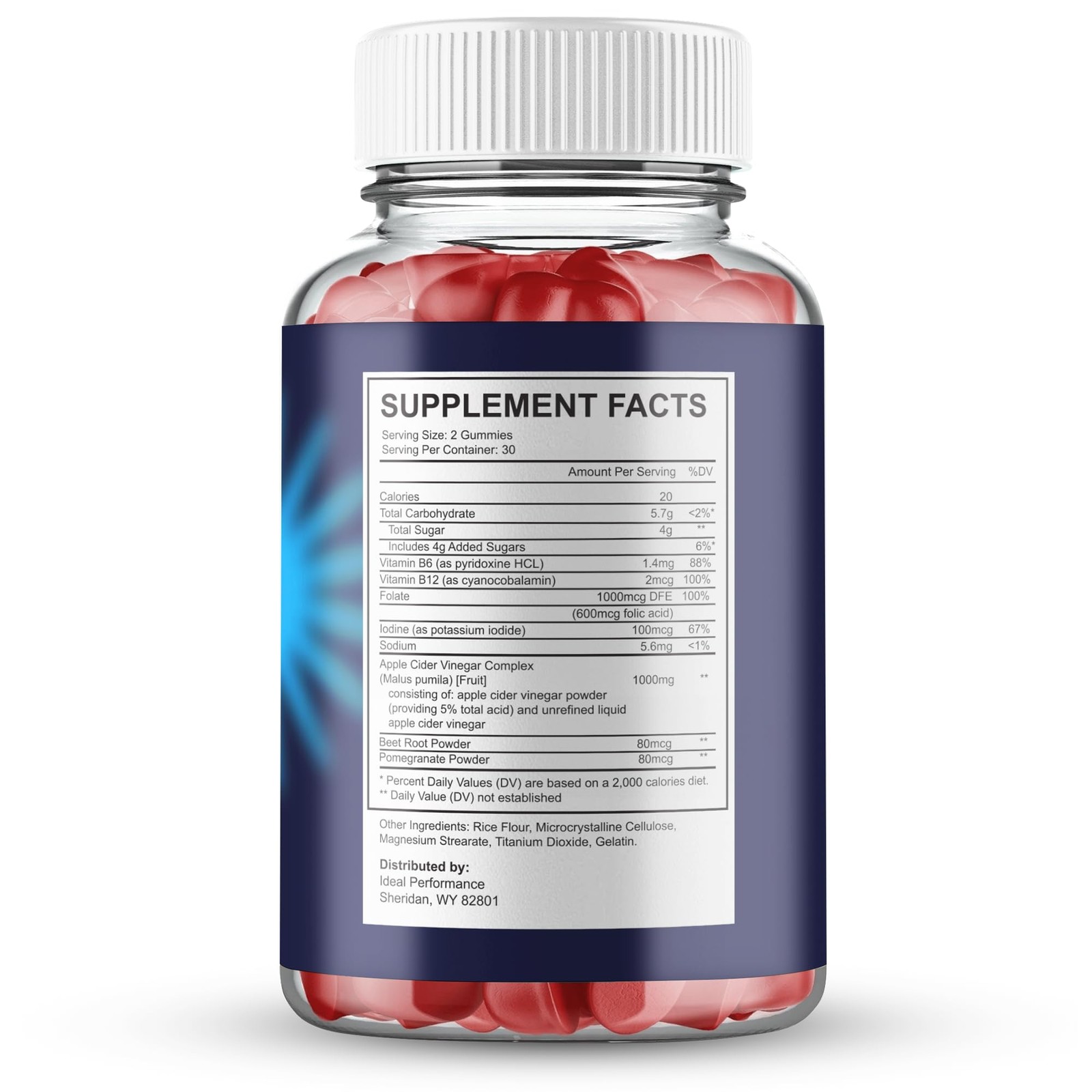 Hyperprime General Wellness Supplement – 120 Gummies (2 Pack)