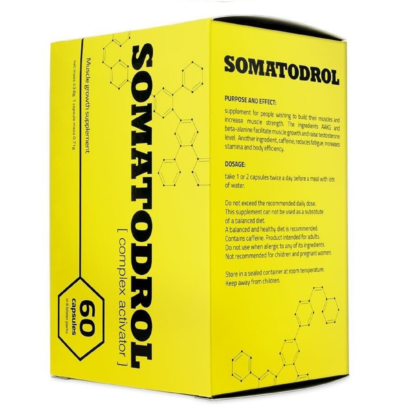 CERBERUS + SOMATODROL – Natural Testo-Booster Regeneration Strength Endurance