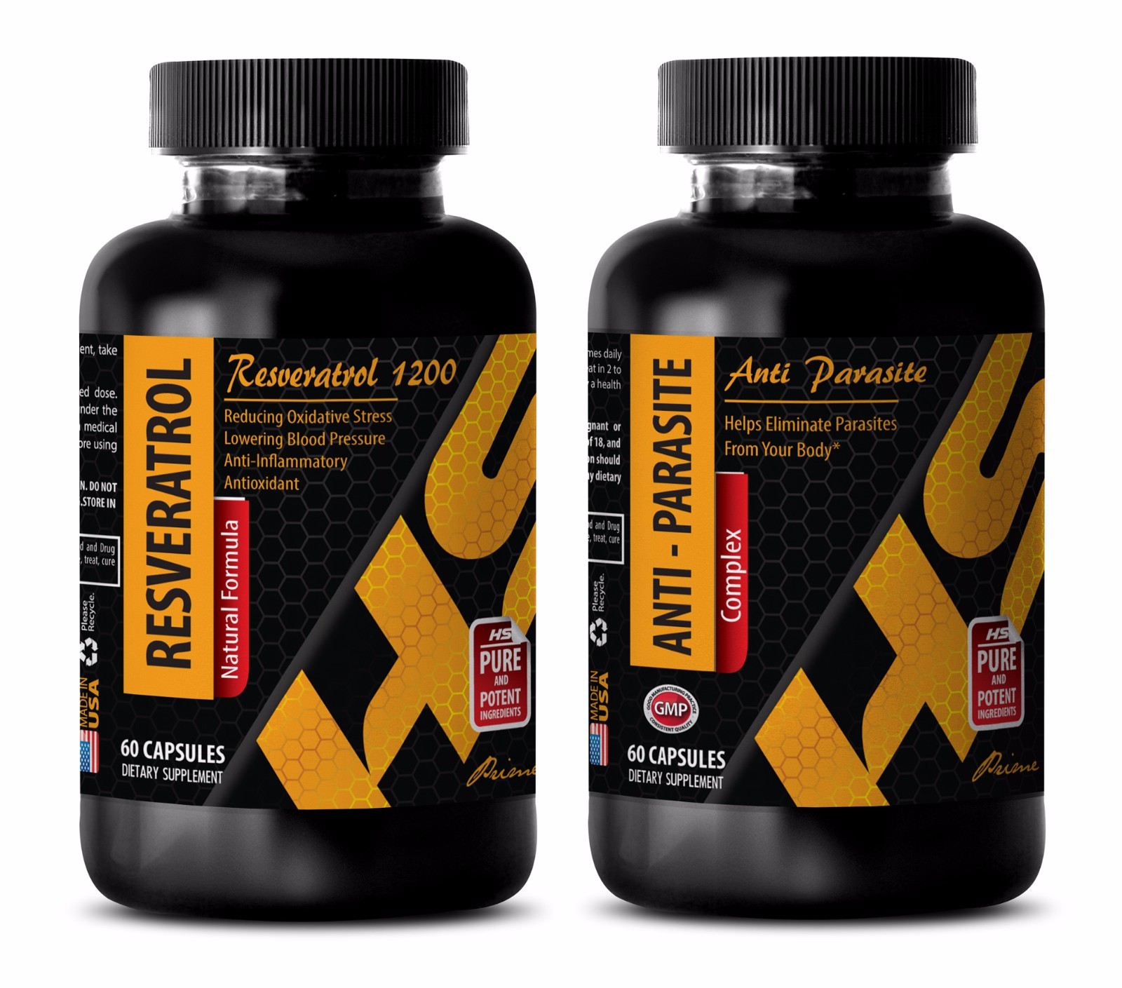 Parasite cleanse for humans – RESVERATROL – ANTI PARASITE COMBO