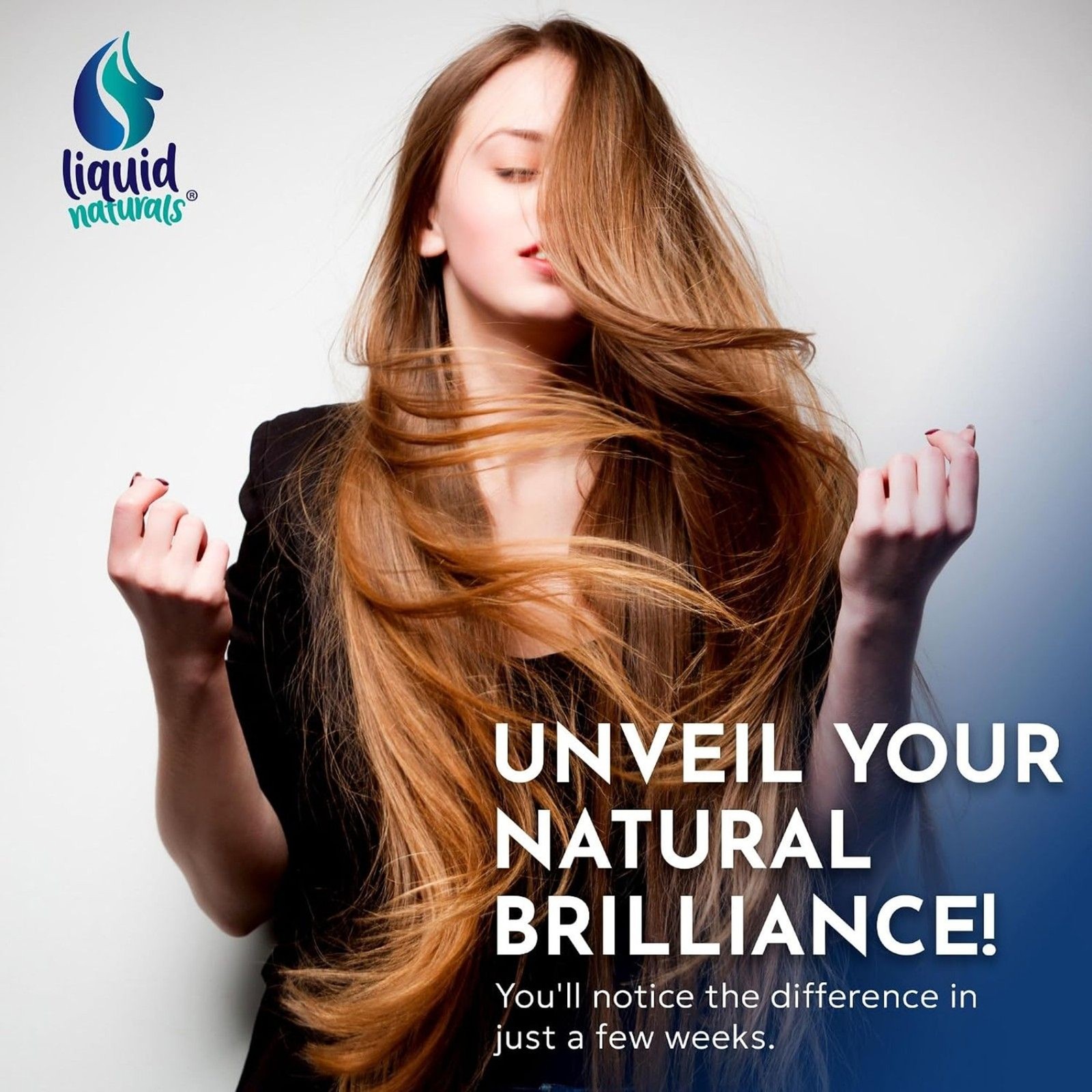 Liquid Collagen and Biotin, 2 Fl. Oz, Ultra-Strength Collagen Peptides for Women