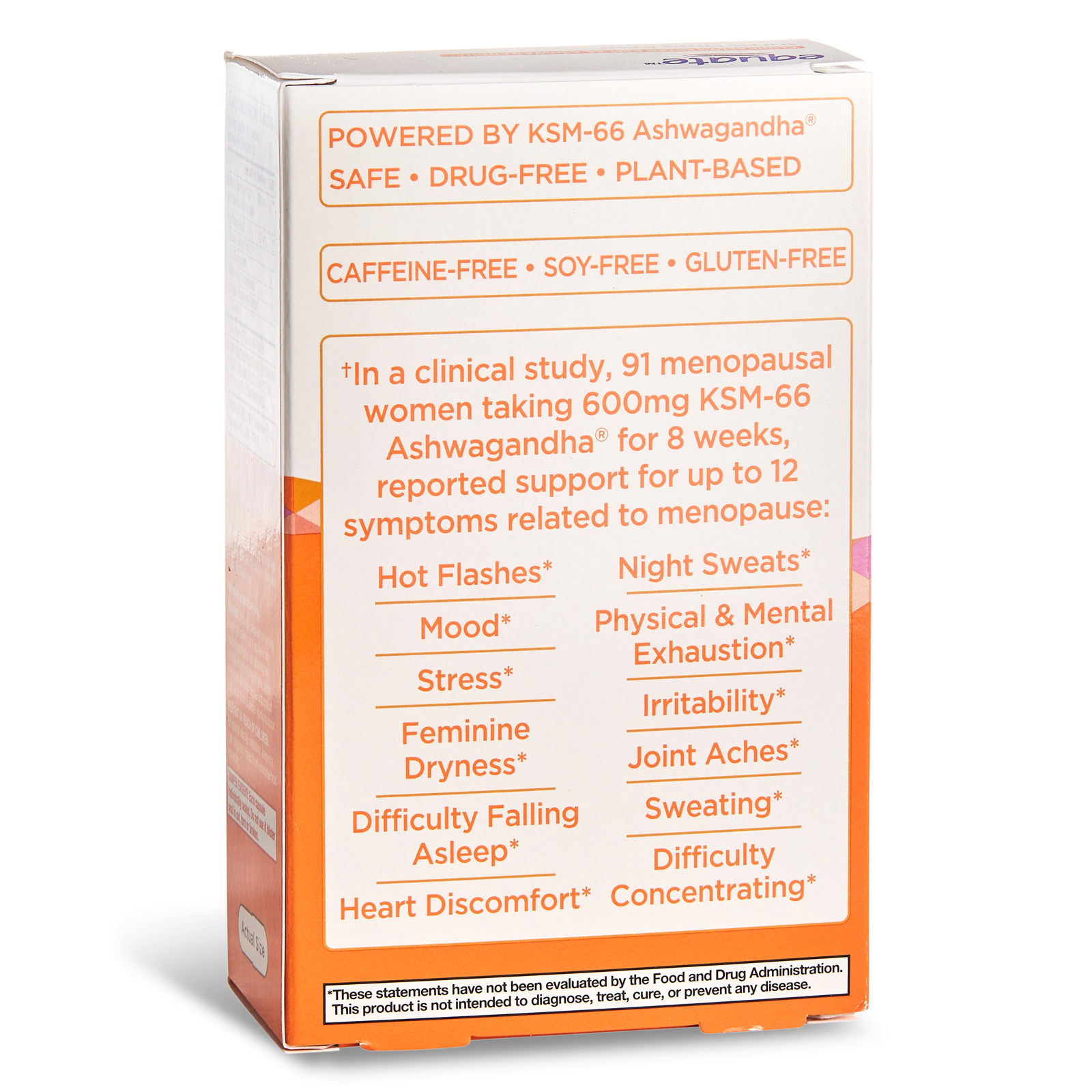 Equate Multi-Symptom Menopause Formula Supplement Support Joint Aches 60 Count