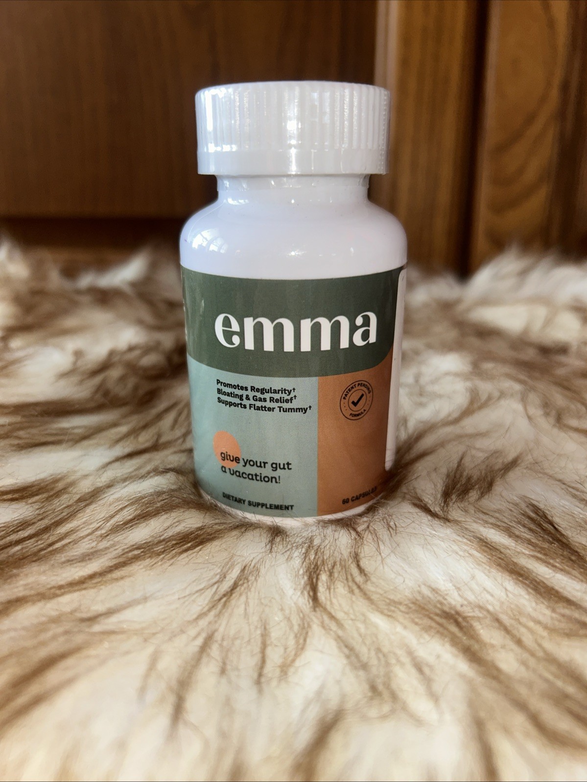 Emma Relief Supplement Keto for Gut Bloating 60 Capsules Exp 2026+ – New/Sealed