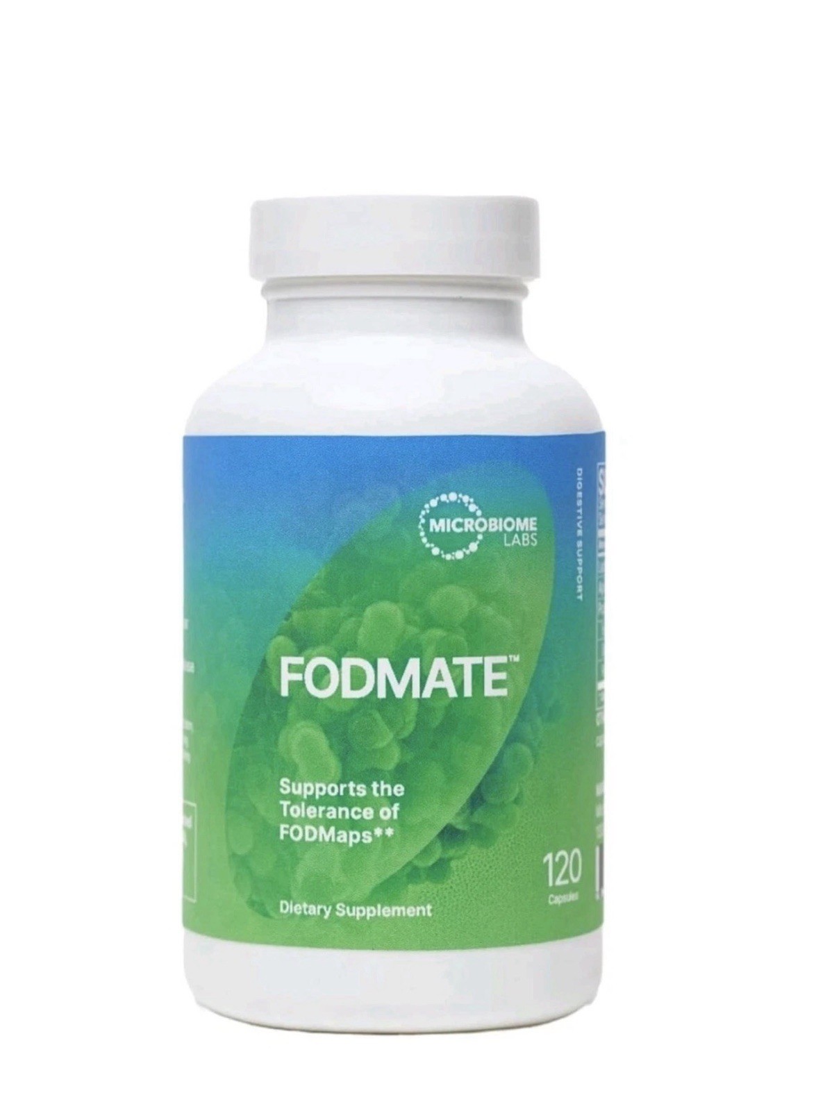 Microbiome Labs FODMate 120 Caps Supports Digestive Comfort and Relief #410