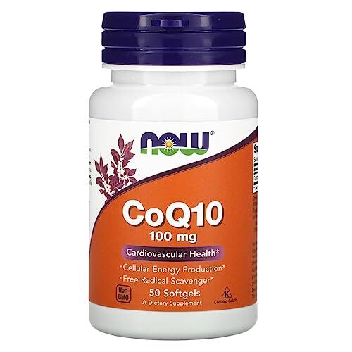 NOW FOODS CoQ10 100 mg 50 Softgels