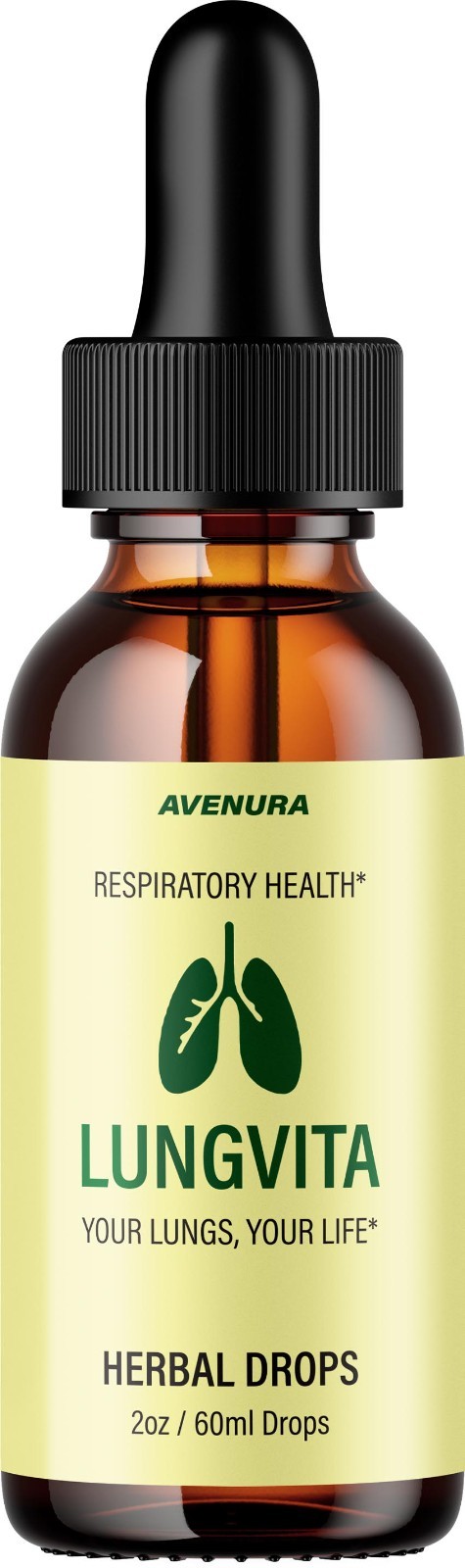 (1 Pack) Lungvita Liquid Drops – Extra Strength Natural Blend for Health Support