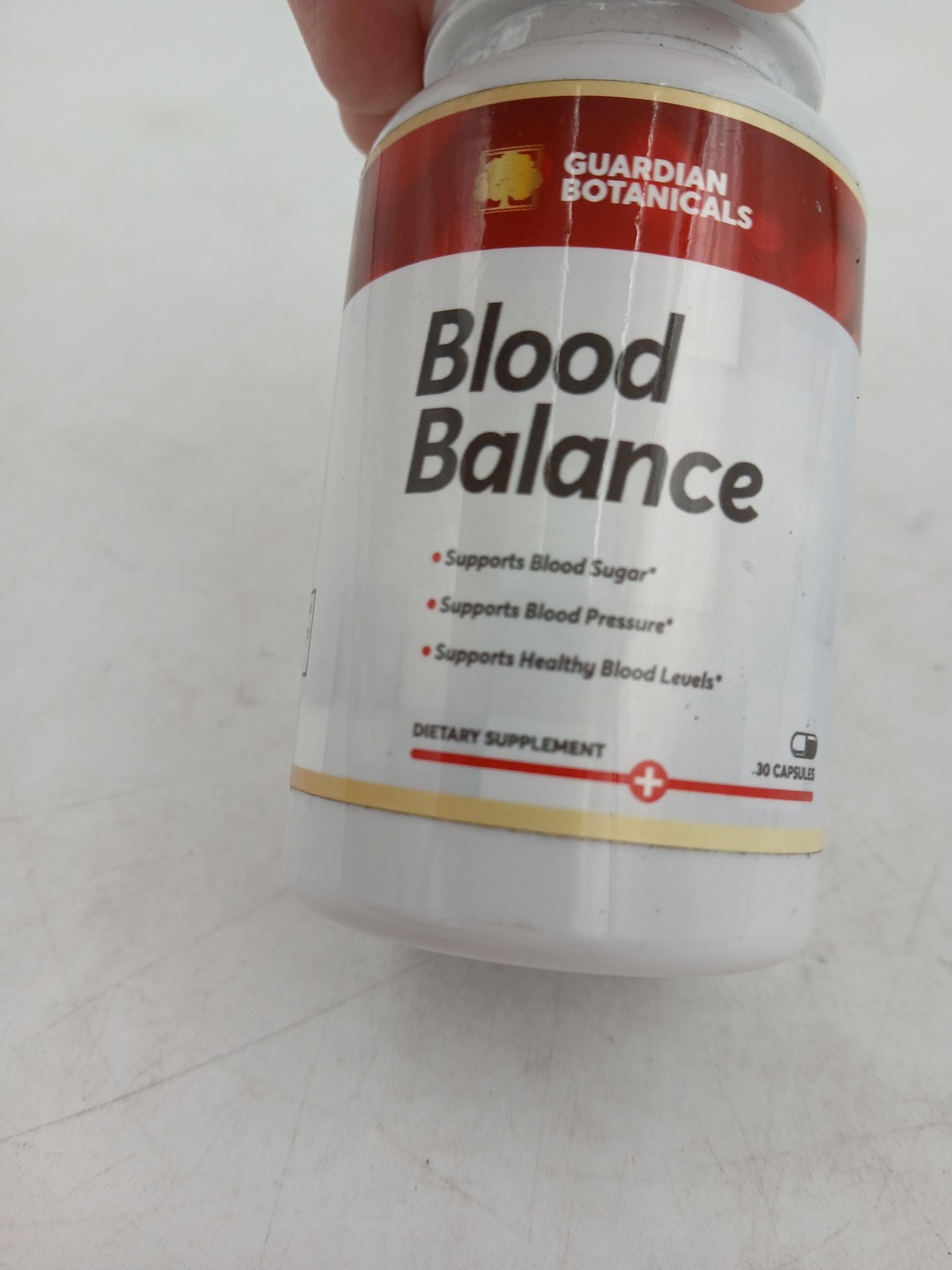 Guardian Botanicals Blood Balance Dietary Supplement 30 Caps Best By 07/2027