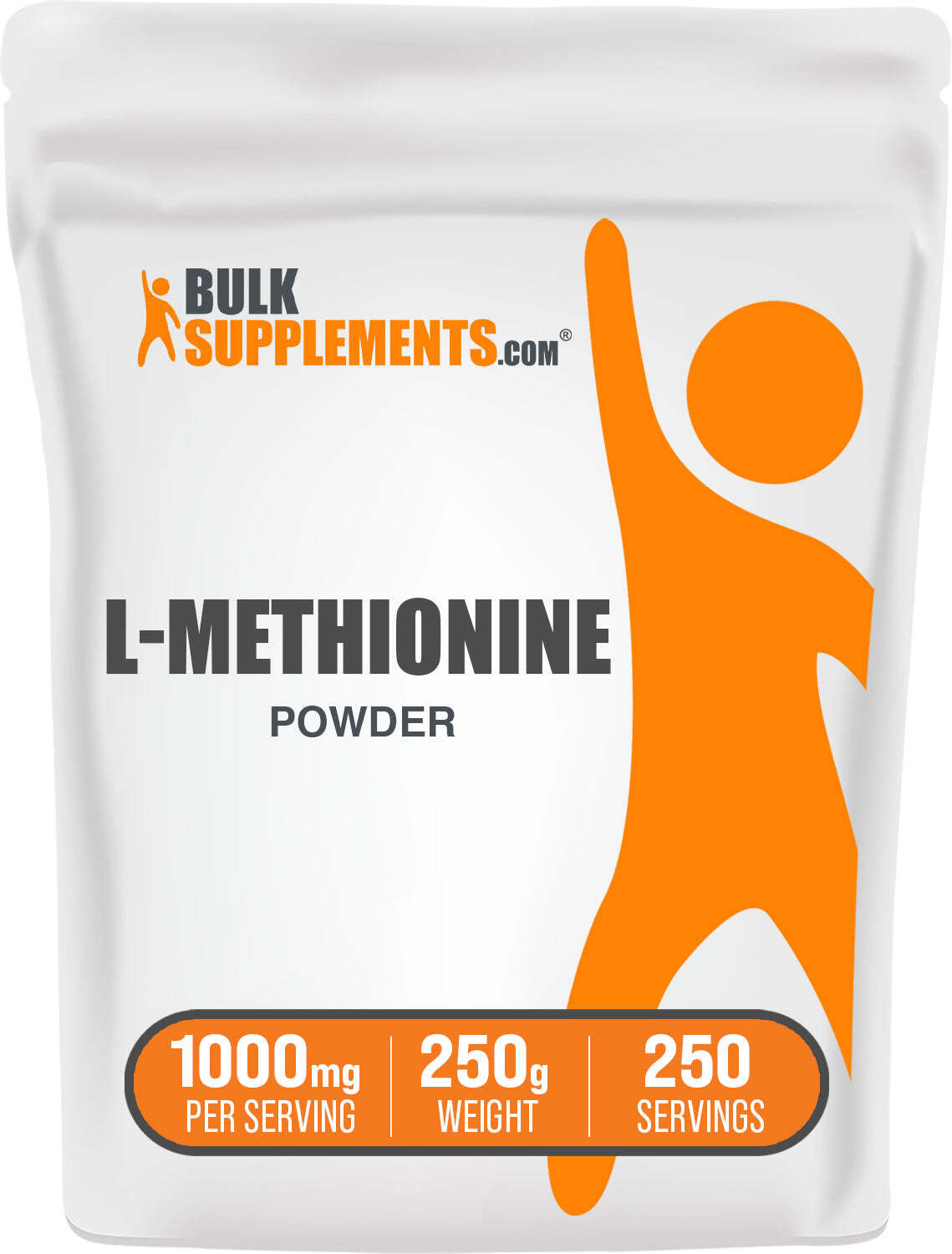 BulkSupplements L-Methionine Powder – 1000 mg Per Serving