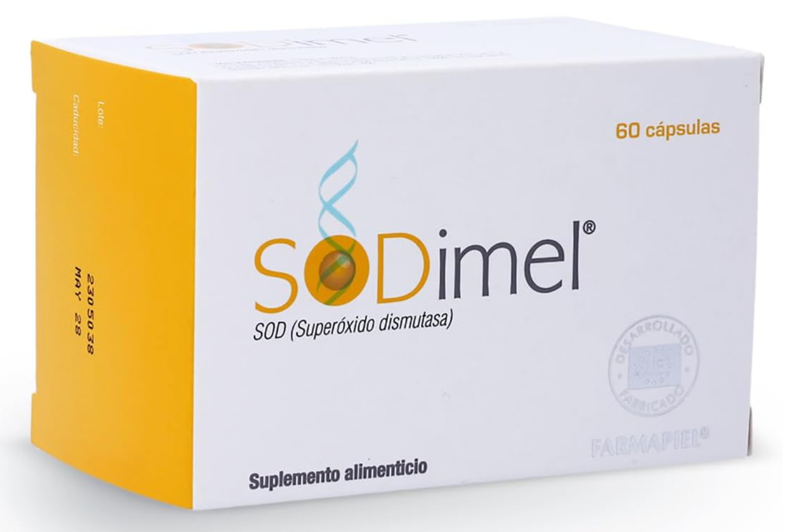 Sodimel 60 Capsules Dietary Supplement for Skin Care Beauty and Daily Wellness