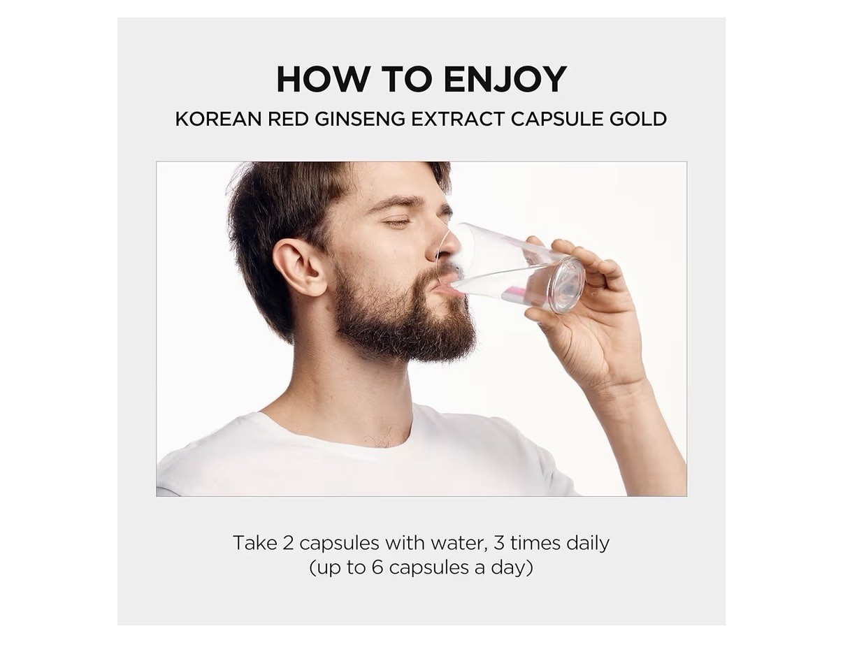 JUNG KWAN JANG Korean Red Ginseng Extract Capsule Gold Energy Supplement 150caps
