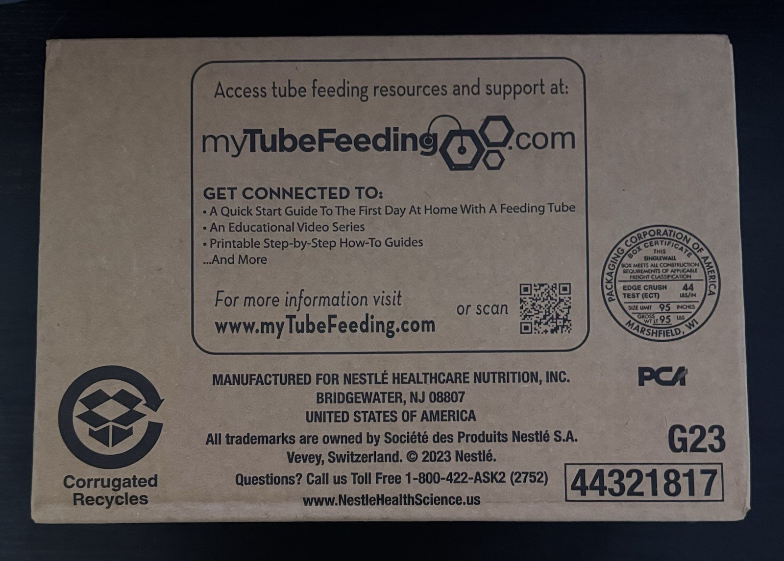 Nestle Isosource 1.5 Cal Tube Feeding Formula Unflavored 250 mL Carton 24ct 5/27