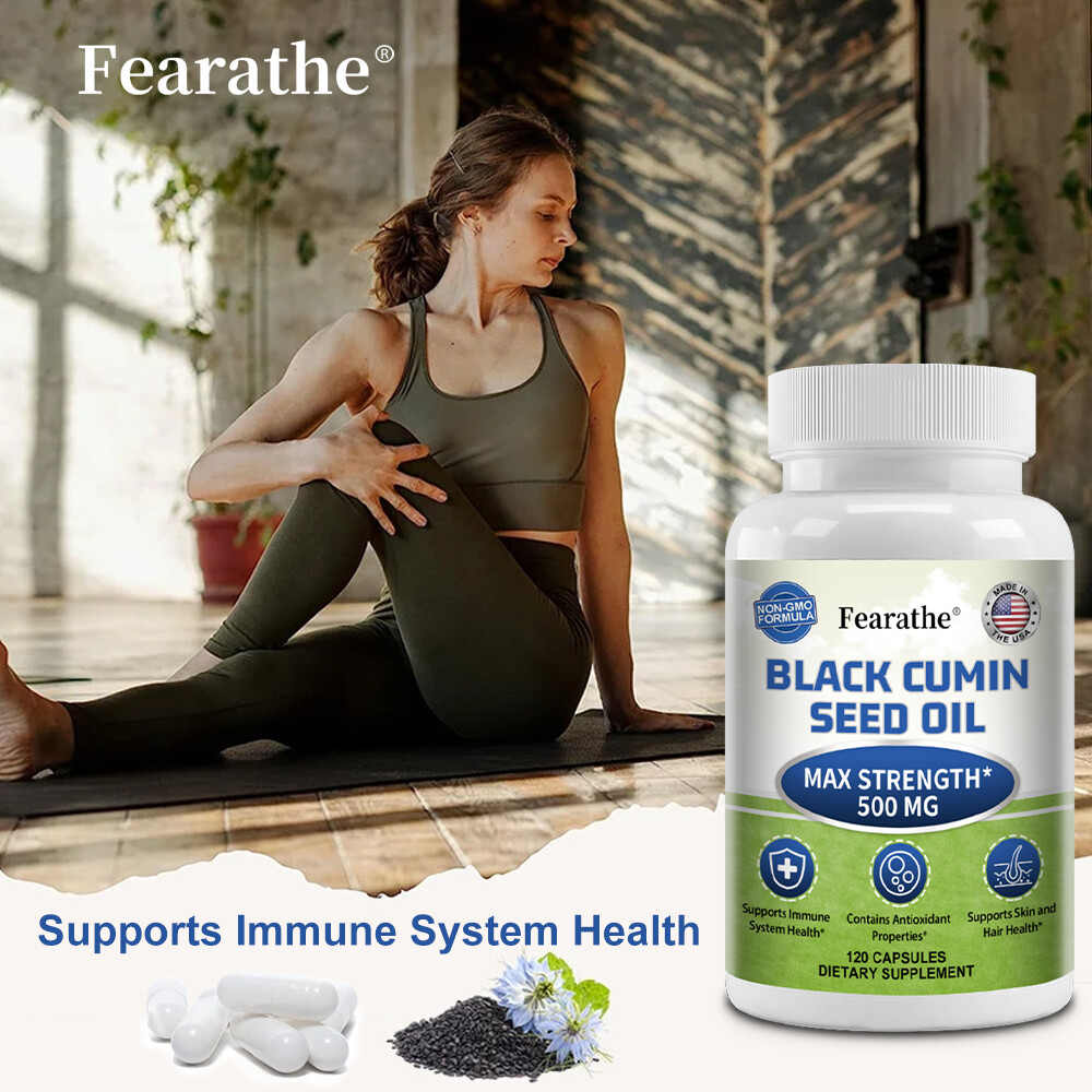 Cold-Pressed Black Cumin Seed Oil – Supplement for Skin & Hair Health