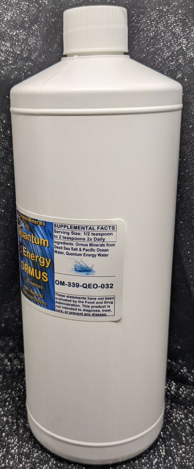 Quantum Energy Ormus Mental Health Clarity Vision Support Immunity 32oz