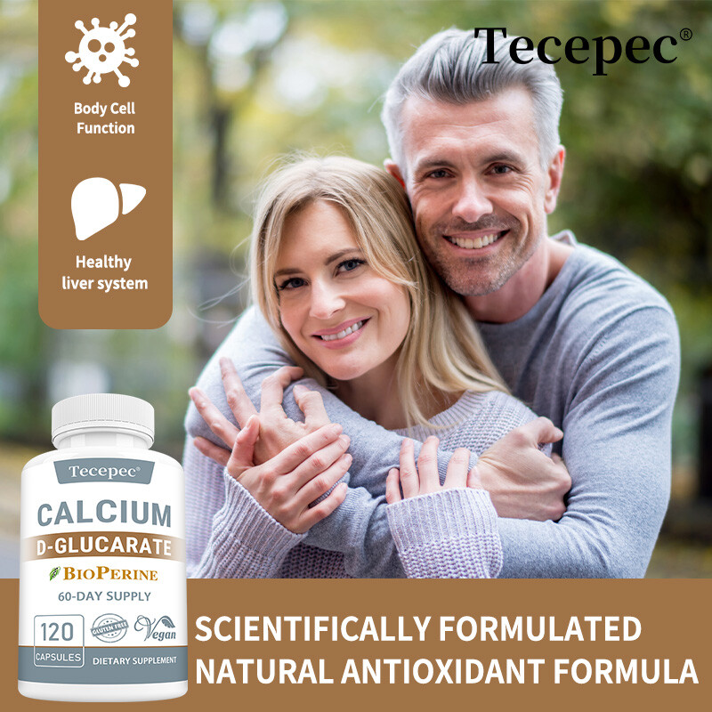 Calcium D-Glucarate Supplement Balance Body Cells Health,Support Liver Health