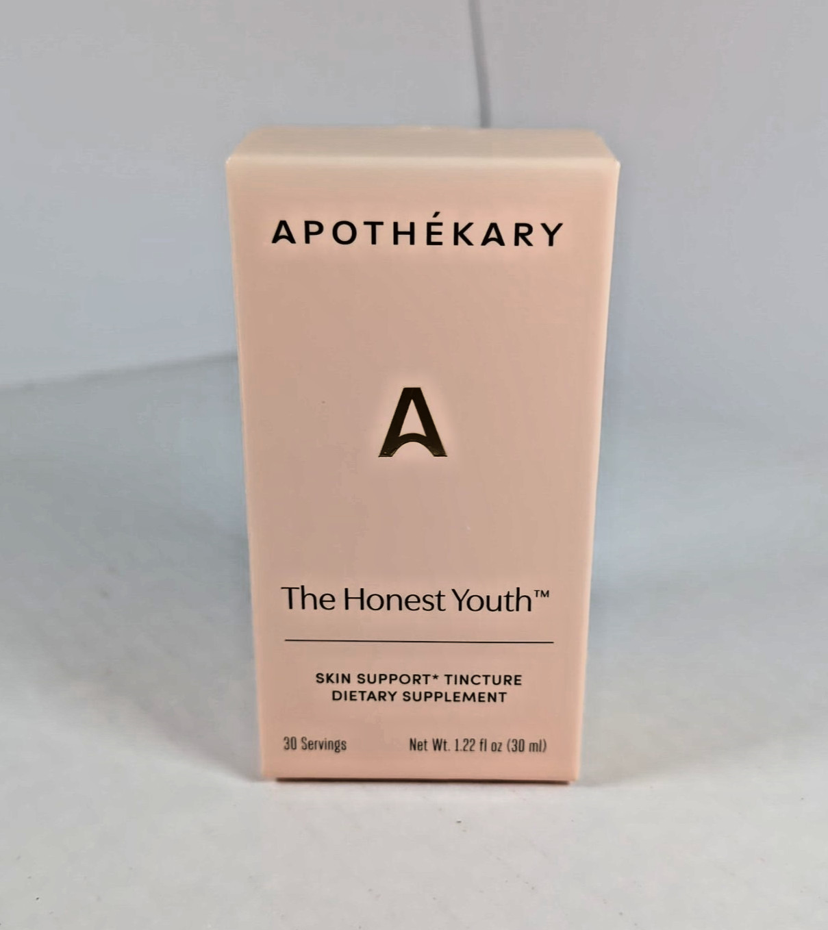 Apothekary The Honest Youth Skin Support Tincture 1.22 oz, 30 Servings, Exp 9/27