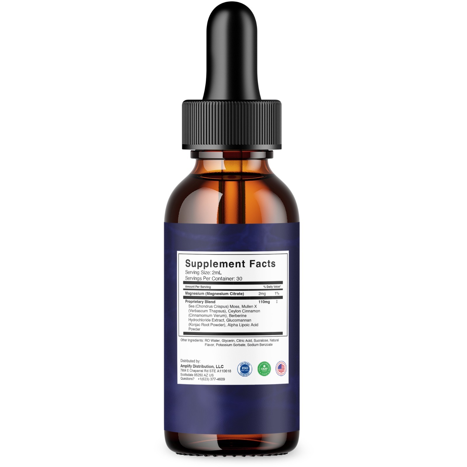 (5 Pack) NeuroTyde Nootropic Drops, NeuroTyde Brain Health Formula (10oz)