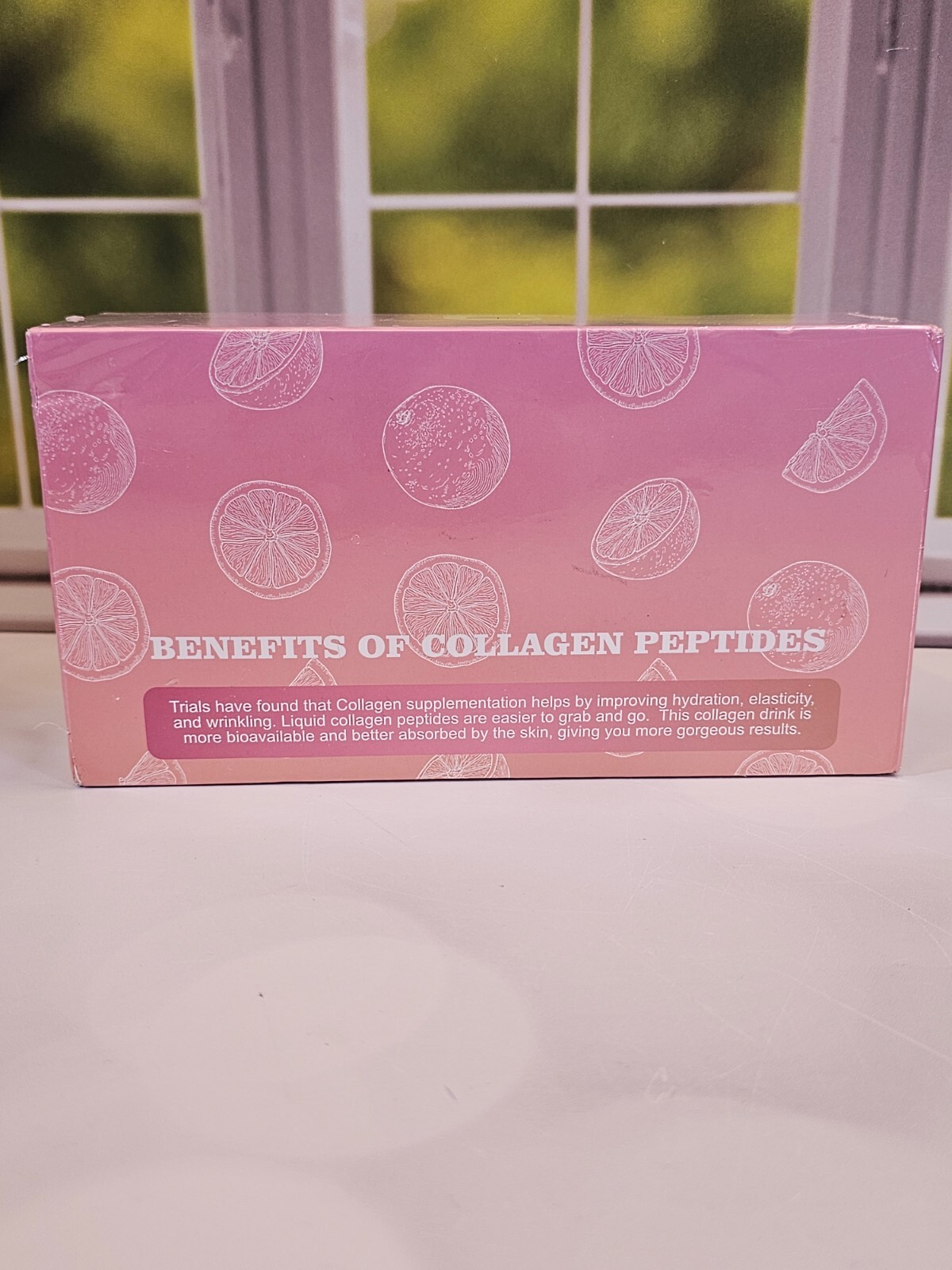 Beworths Collagen Marine Peptides Liquid Drink Blood Orange Zero Sugar 30ct 5/26