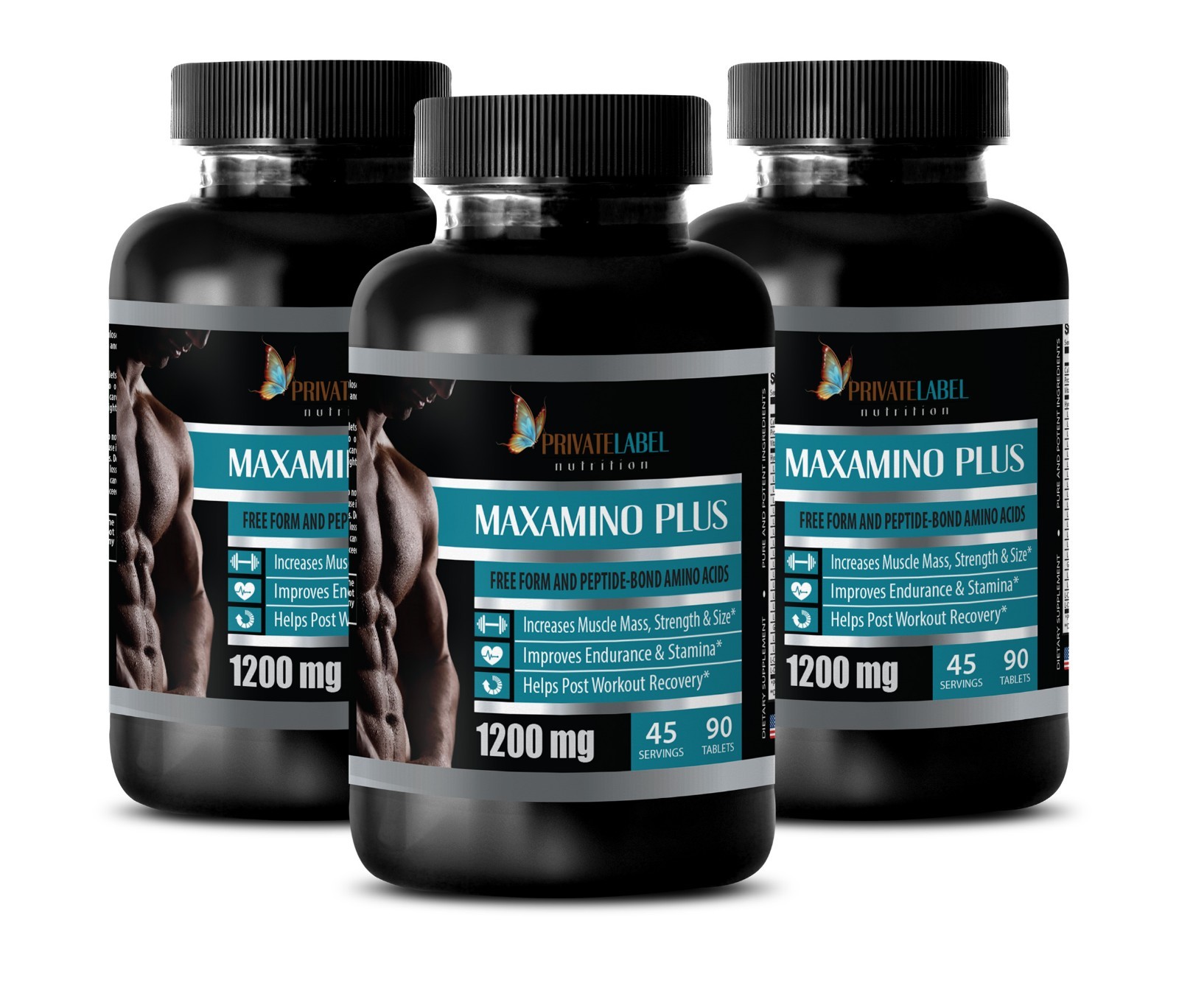 amino complete – MAXAMINO PLUS COMPLEX – pre workout for women 3 Bot 270 Tablets