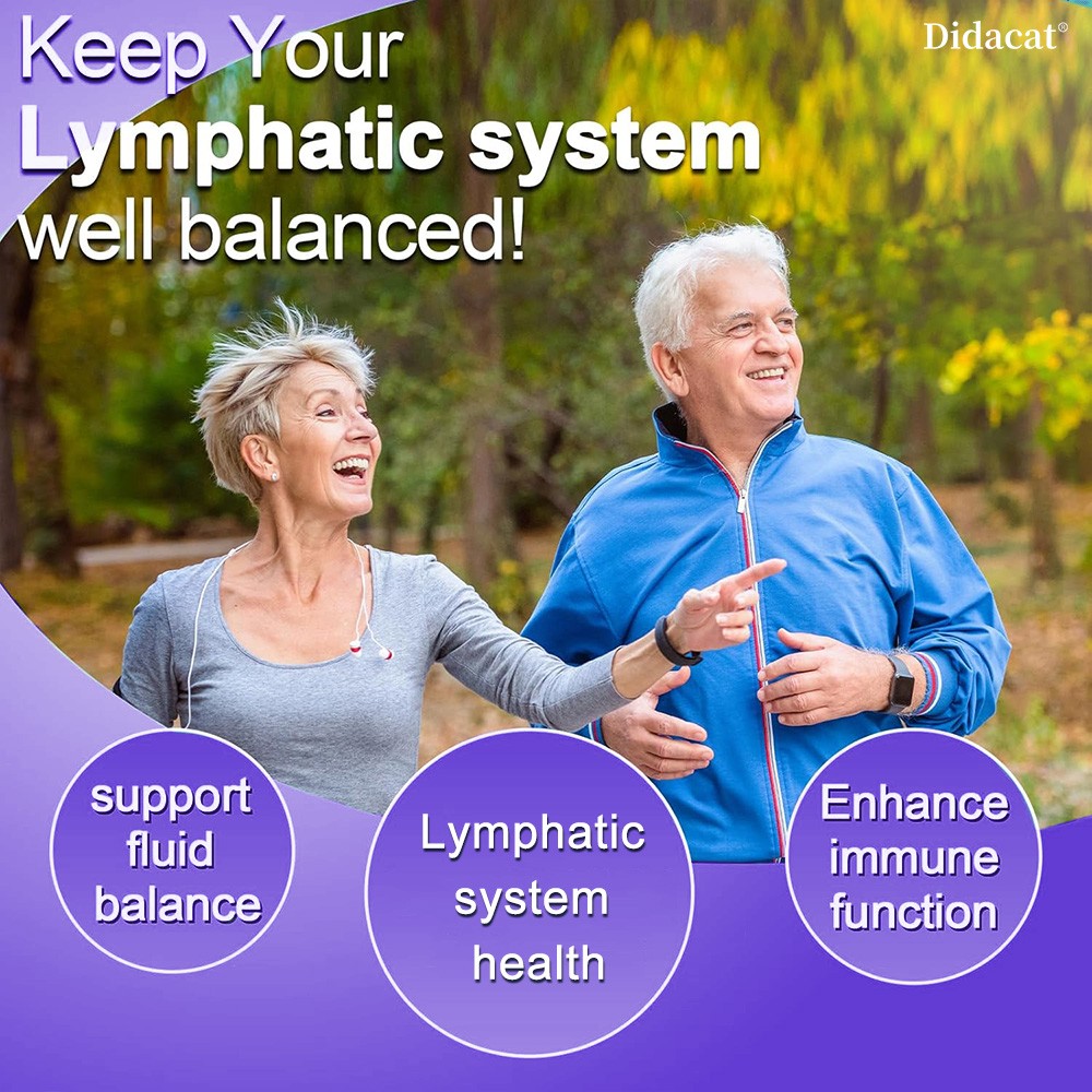 Dietary supplement for lymphatic health for unisex-Support of lymphatic system
