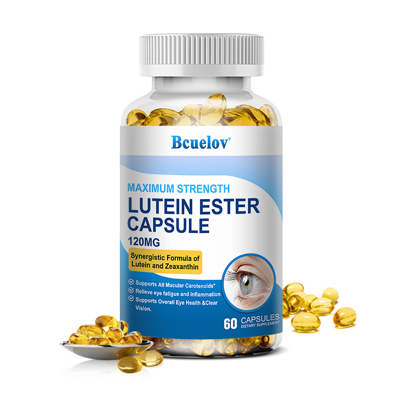 Lutein Esters Capsules 120mg Support Eye Healthy Visual Function Natural