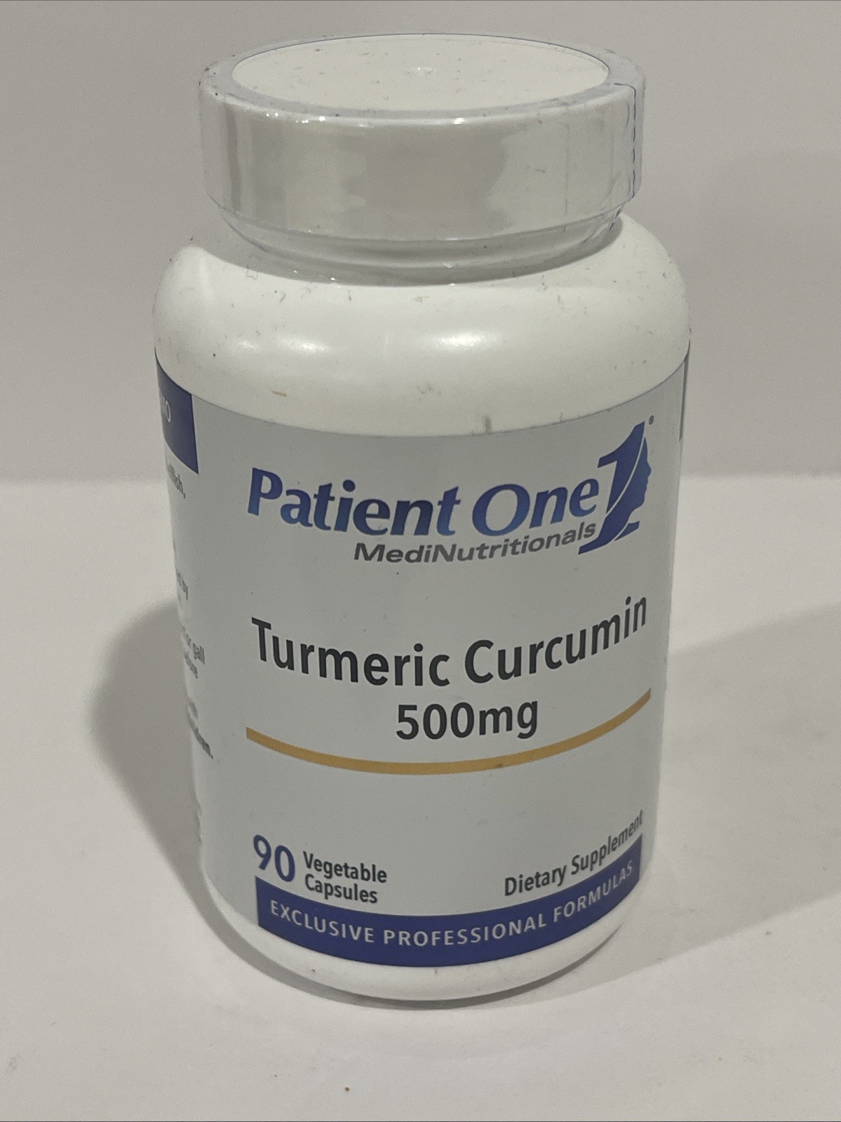 Patient One Turmeric Curcumin 1000mg – 60 Capsules – SEALED – Exp 06/27