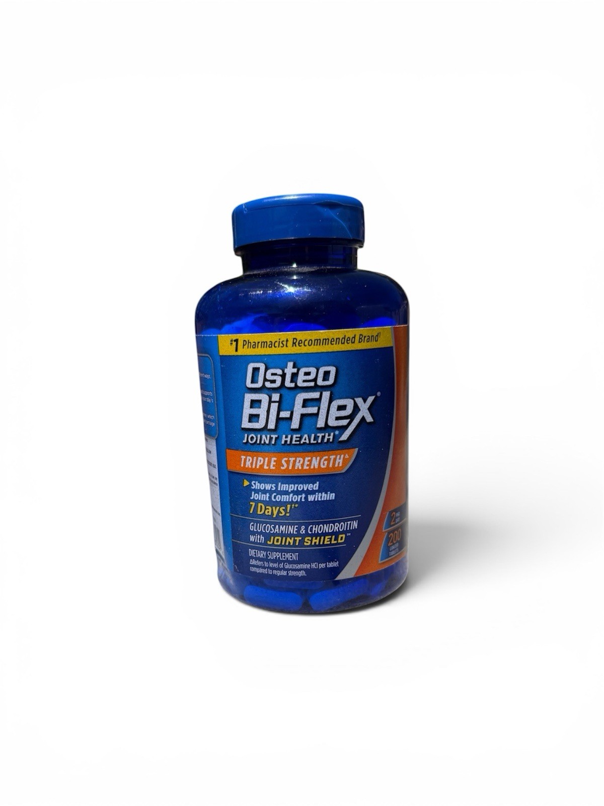 Osteo Bi-Flex Triple Strength Joint Shield 1500mg 200 Tablets Gluten Free