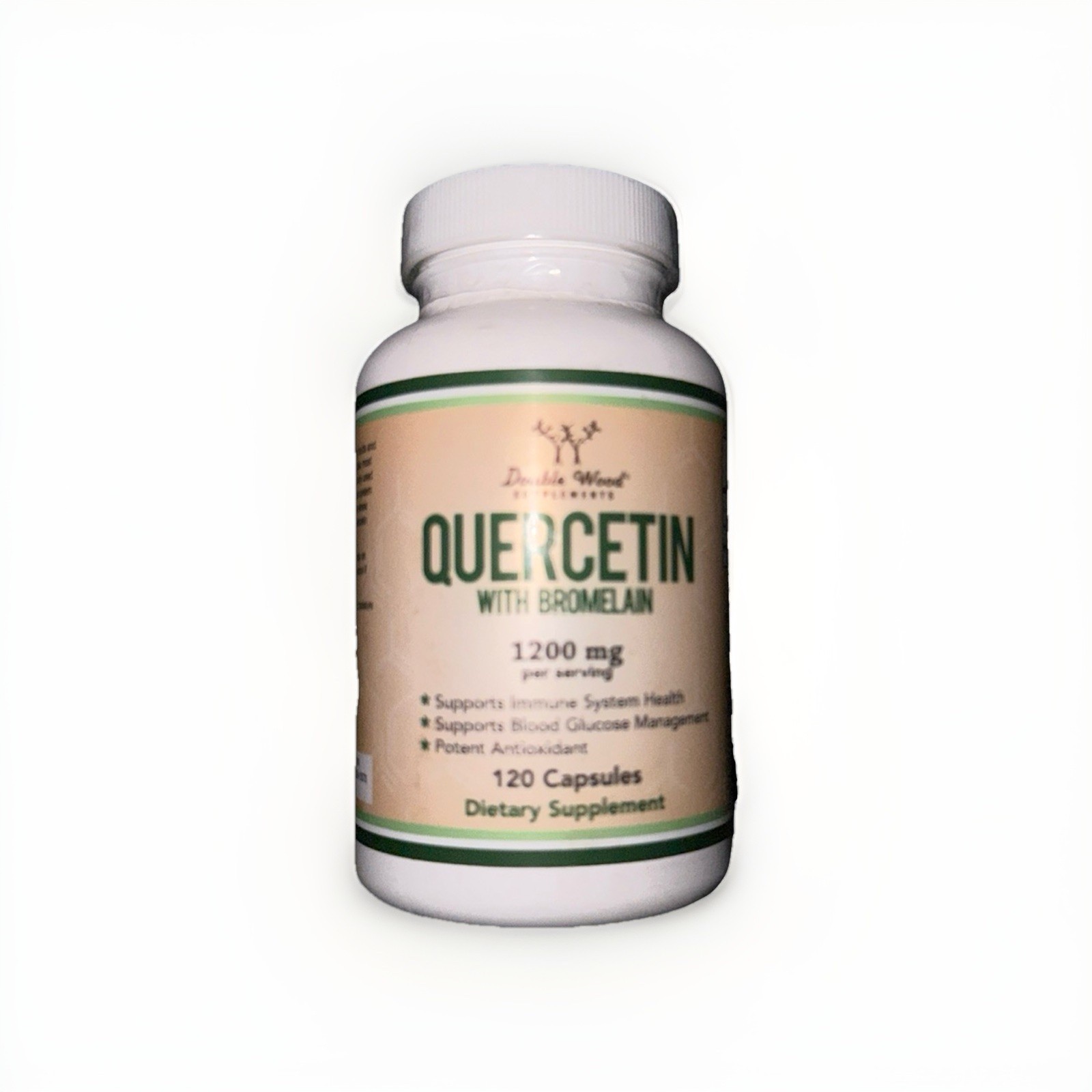 120 capsules Quercetin W/Bromelain Supports Immune System Supplement Gluten Free