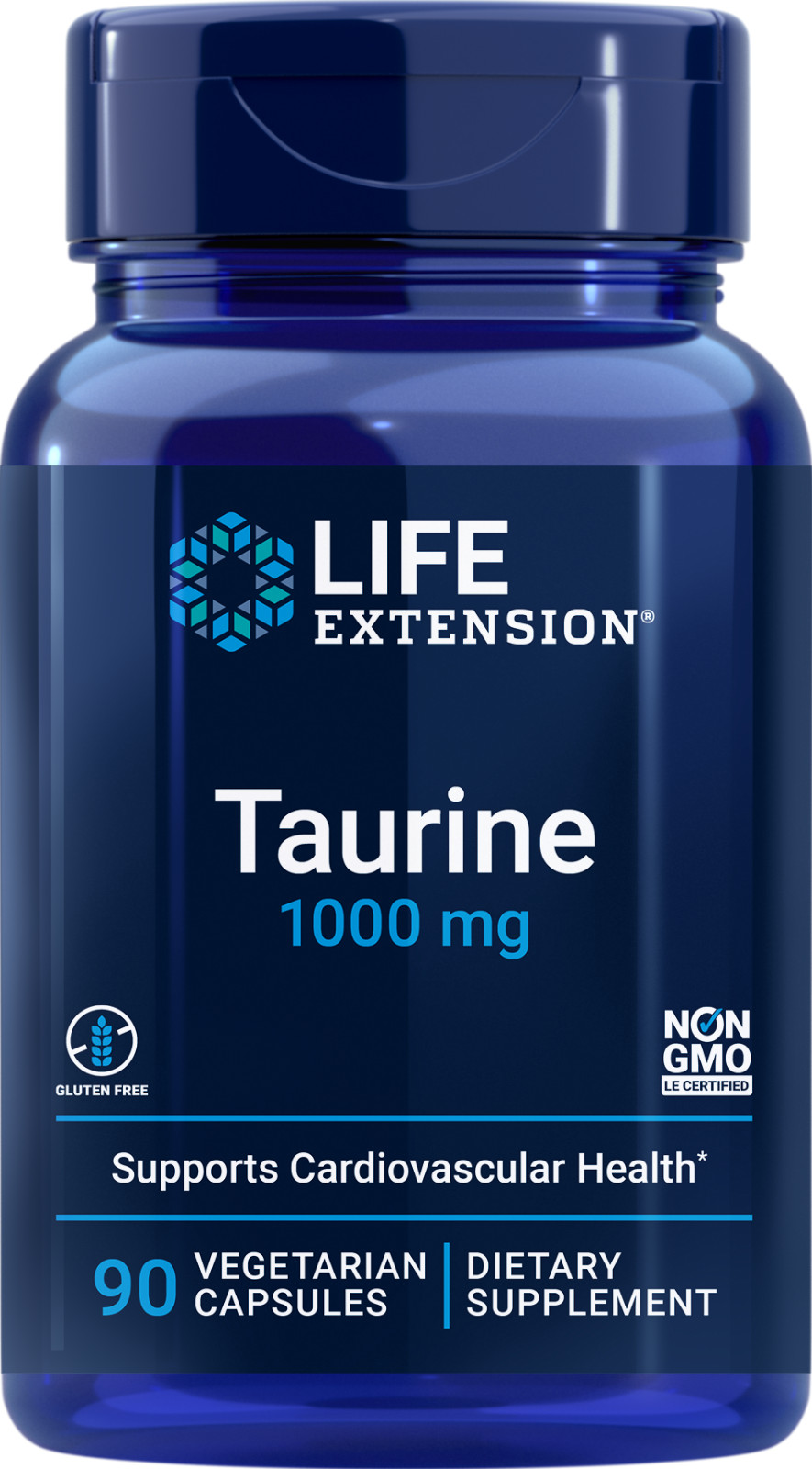 Life Extension Taurine 1000 mg, 90 Veg Caps