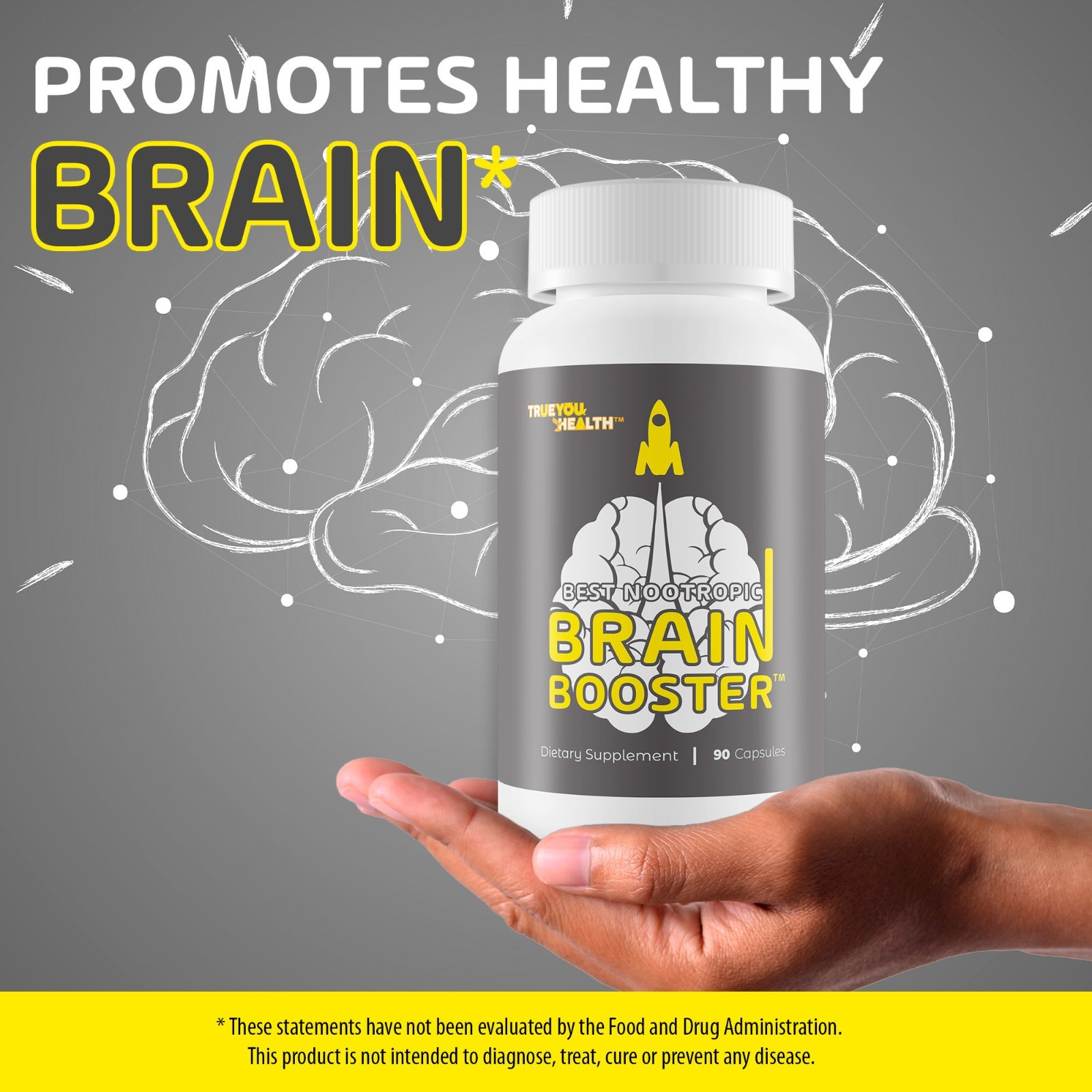 Best Nootropic Brain Booster – for Memory, Focus, Concentration, Mental Clarity