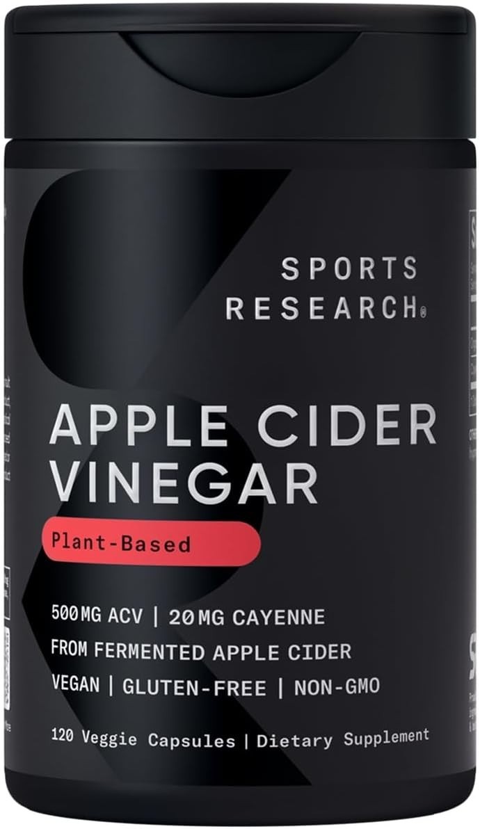 Apple Cider Vinegar with Cayenne Pepper 1500 MG (120ct) BB:01/27