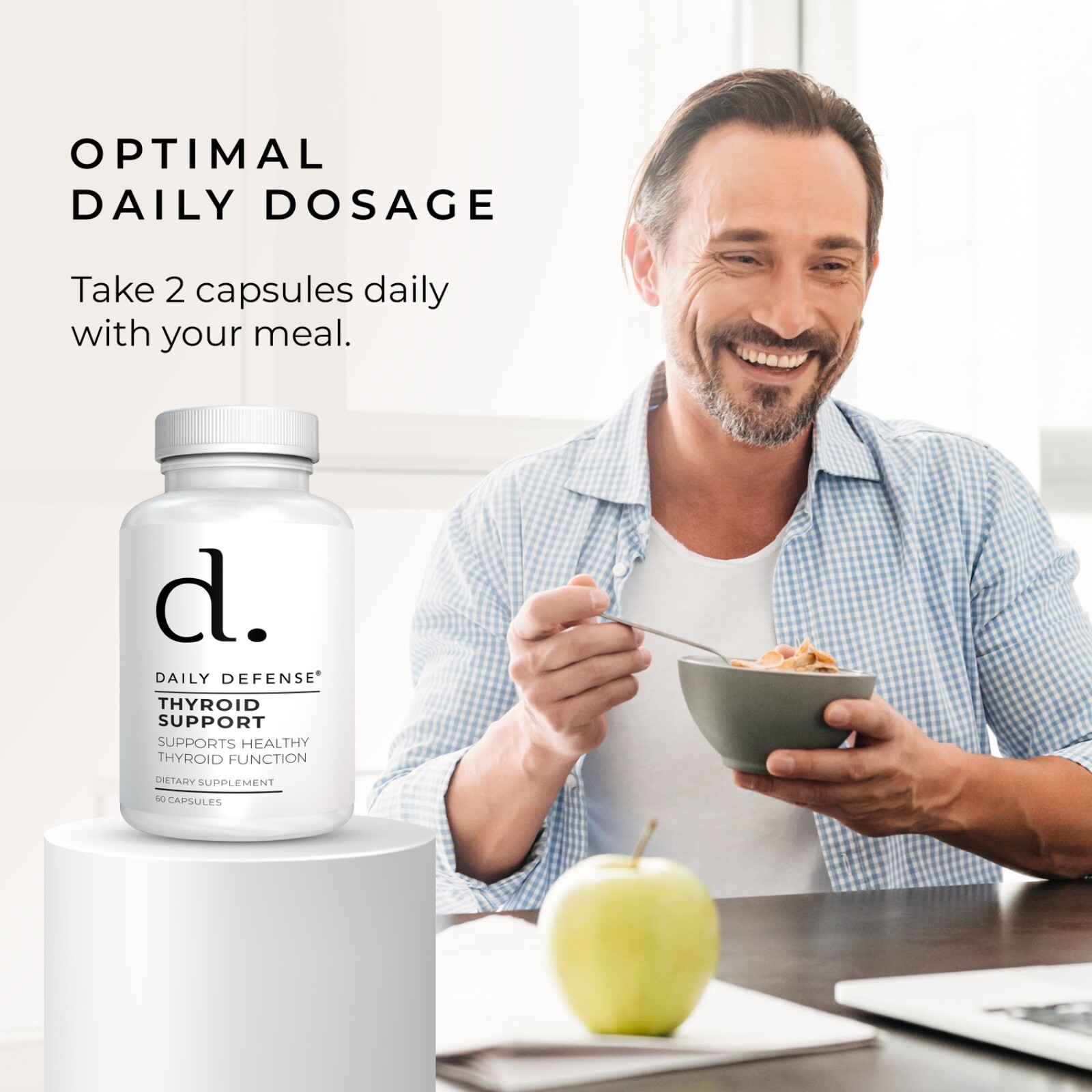 Daily Defense Thyroid Support 60 capsules