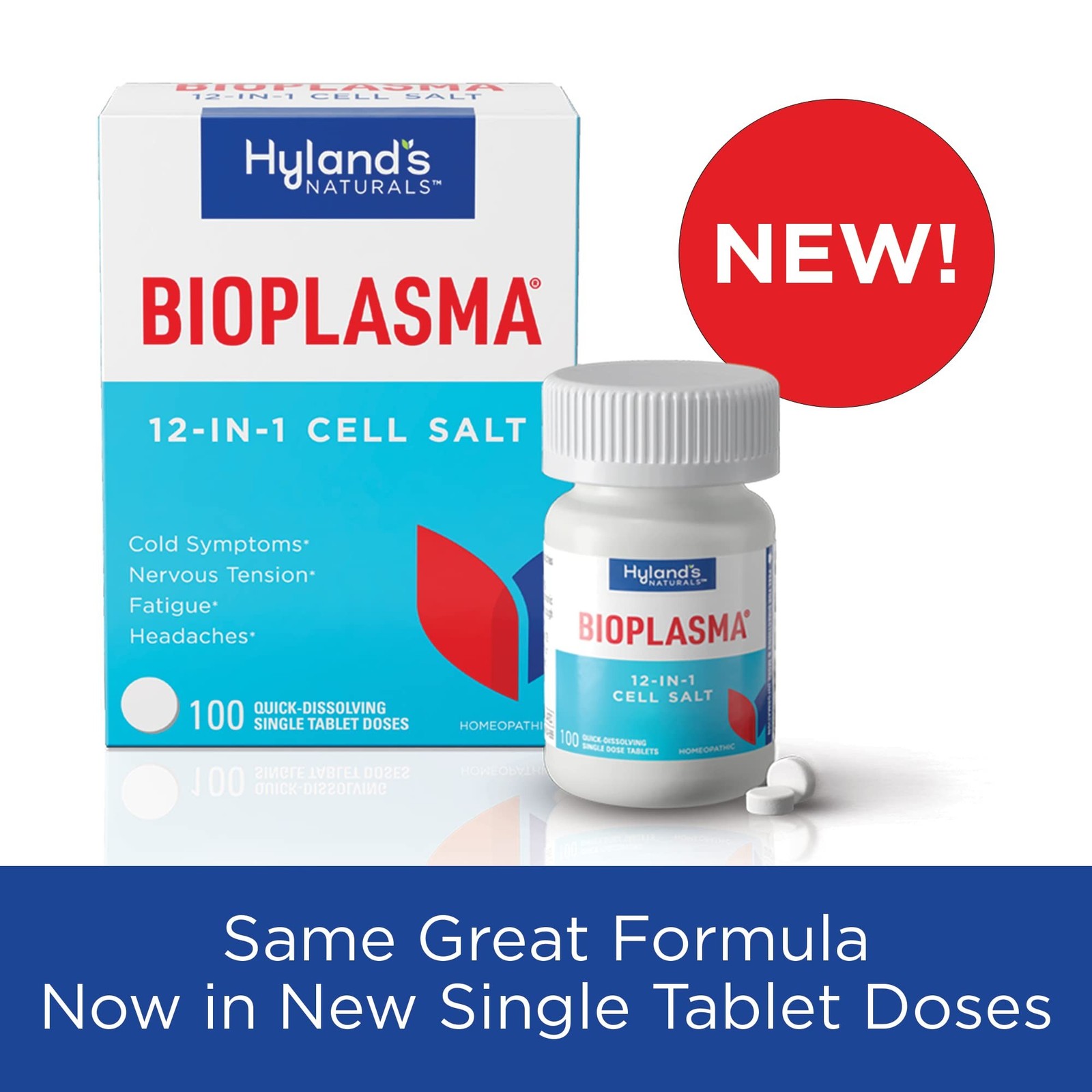 Hyland’s Bioplasma Cell Salts Tablets, Natural Homeopathic Combination of Cel…