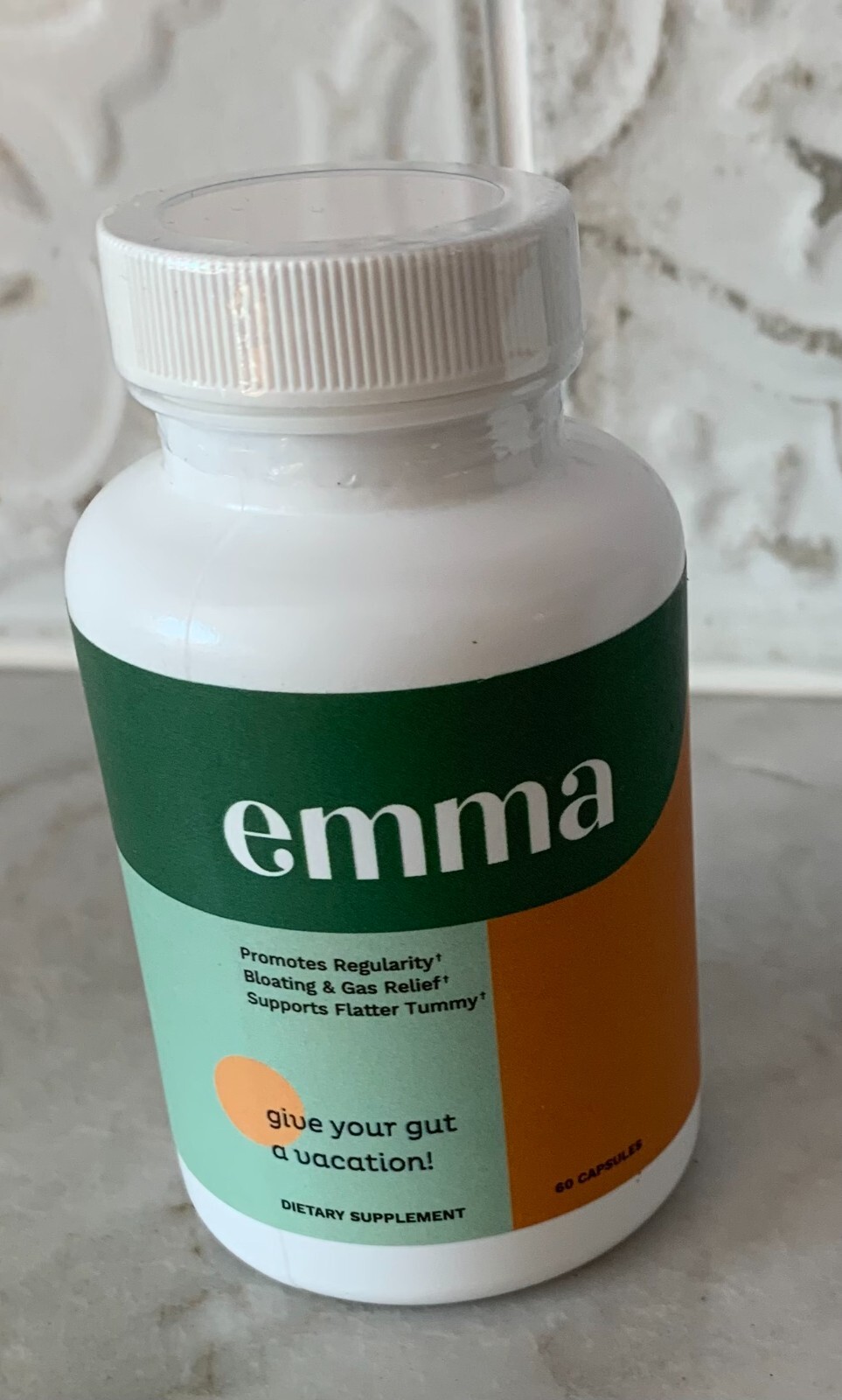 Emma Relief Supplement, Keto Gut, CONSTIPATION, Bloating, 60 Caps