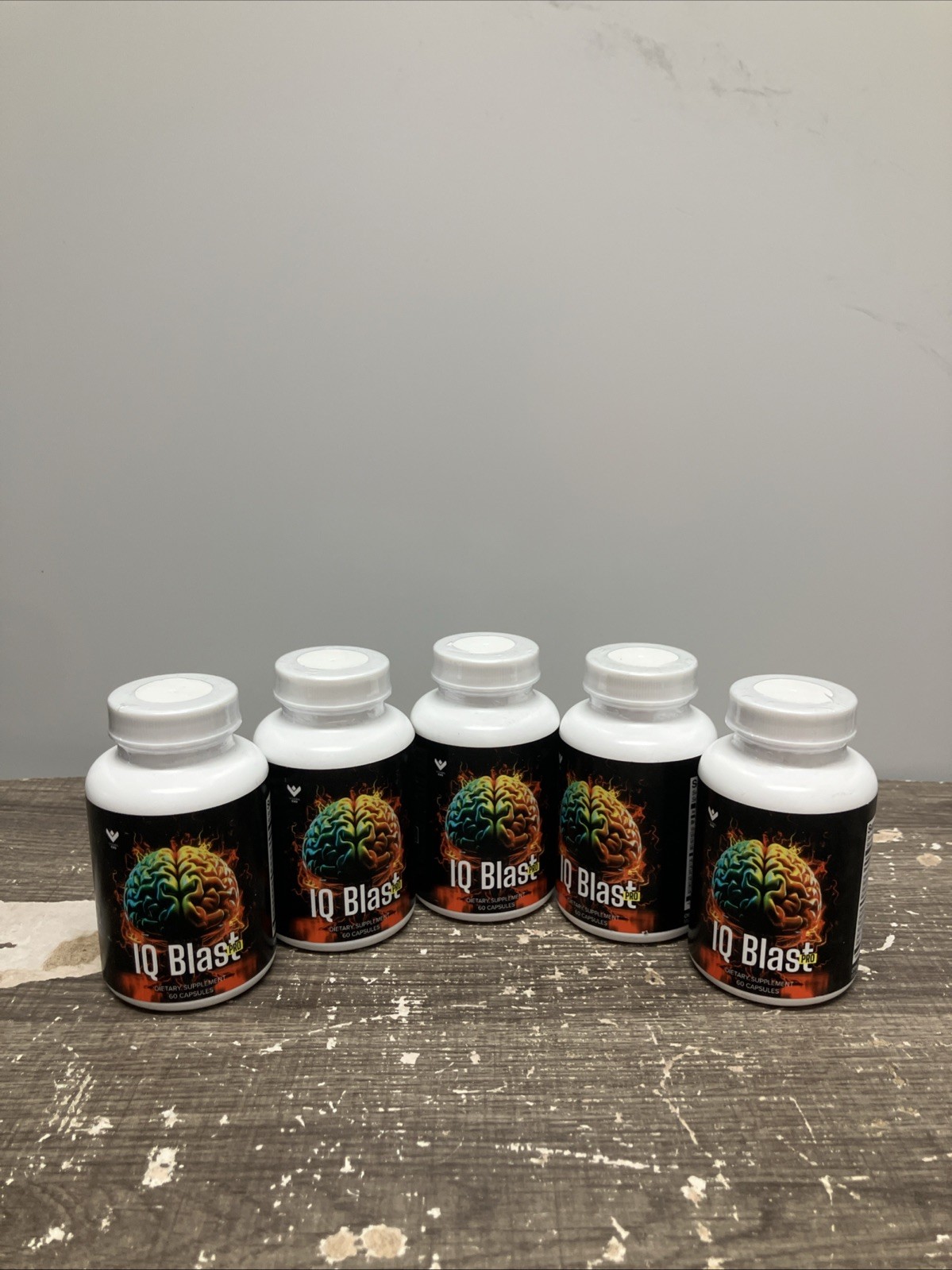 IQ Blast Pro Brain Supplement – Enhance Cognitive Function and Clarity (5 Pack)