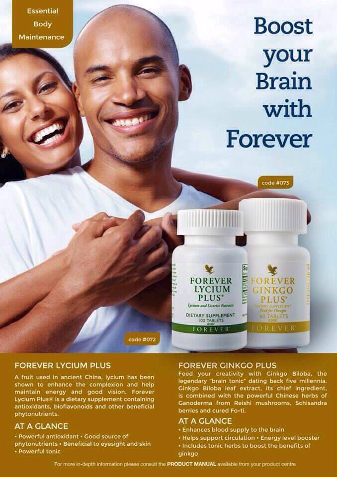 2 bottles Forever LYCIUM Plus 100 tabl.ea. Eyesight, Skin HALAL / KOSHER