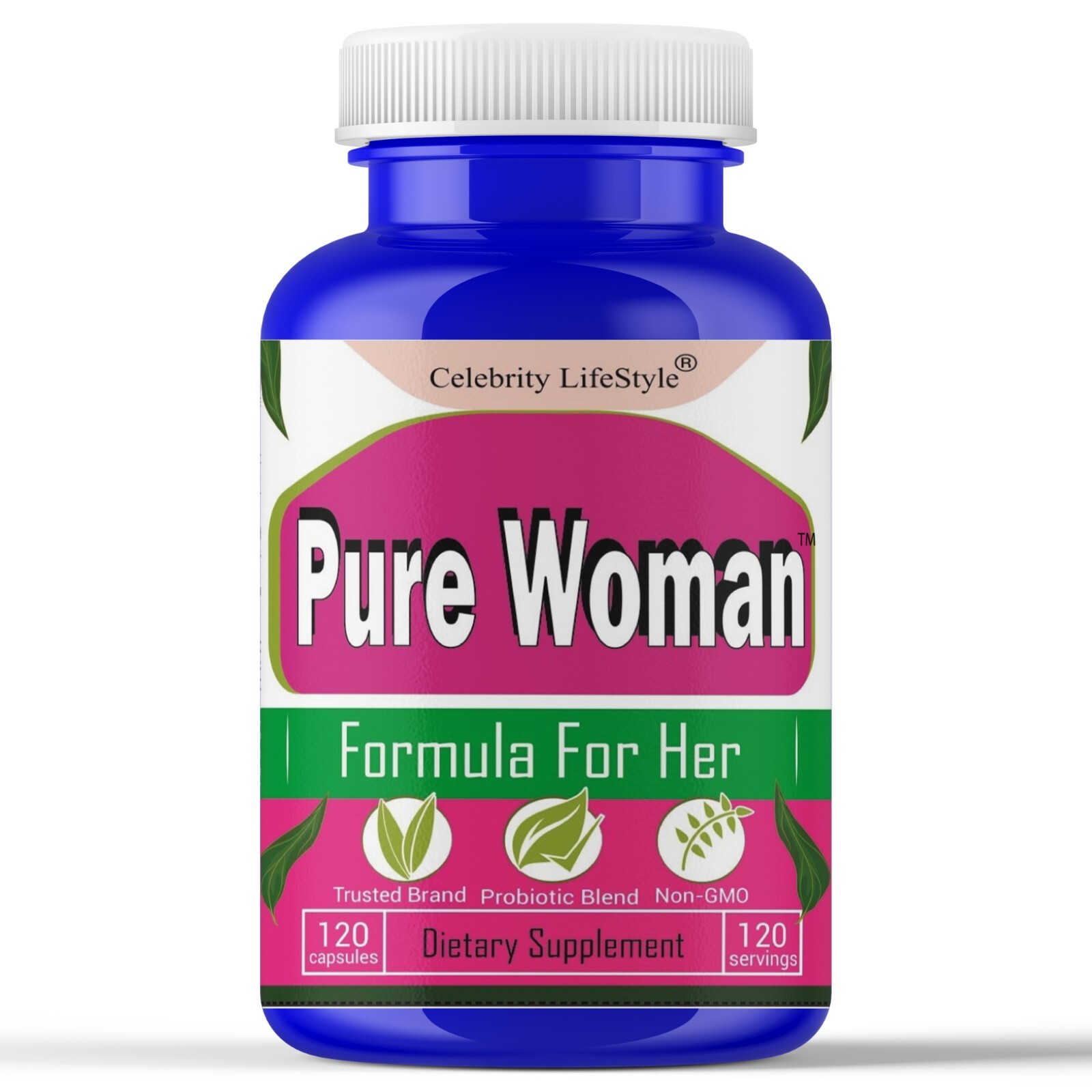 Her Essence Vaginal Support, Female Odor Control, Prebiotics & Probiotics Pills