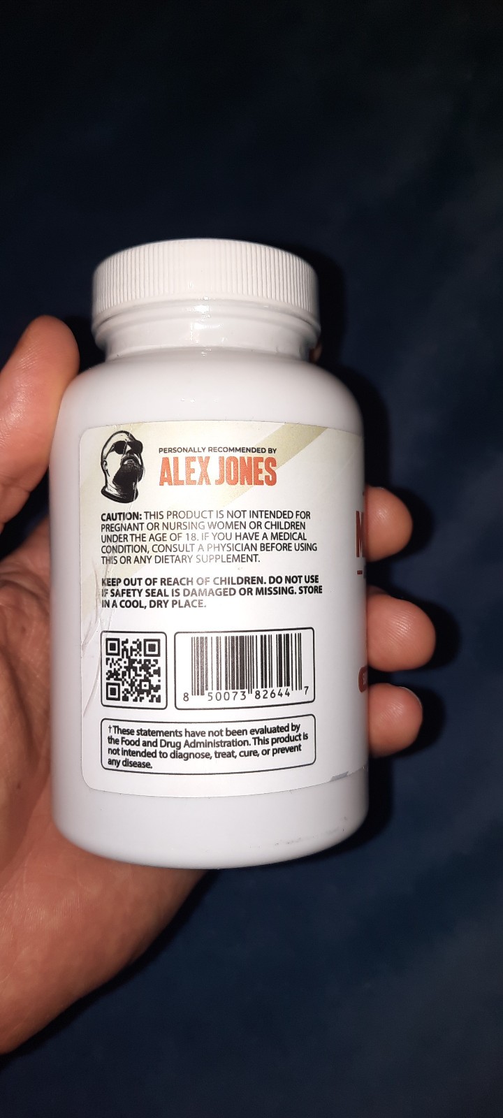 Alex Jones Natural Methyl Drive Mitochondrial Methylated Complex Info Wars- 90ct