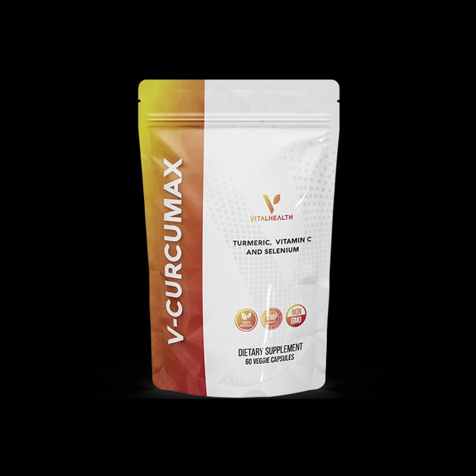 VitalHealth V-Curcumax 60 Capsules – New / Sealed! Vital Health! Exp 9/2027
