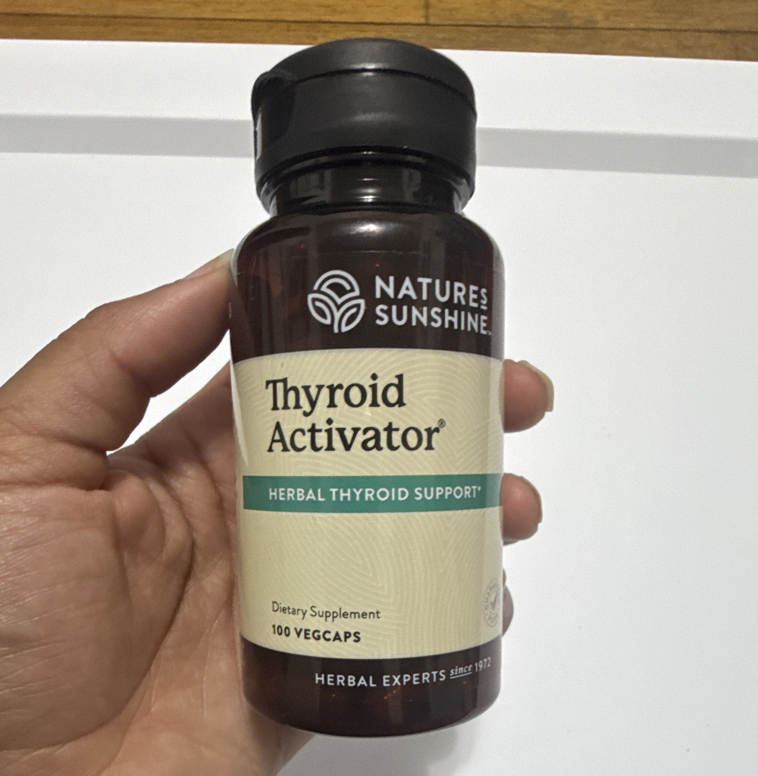Nature’s Sunshine Thyroid Activator Herbal Thyroid Support 100 VegCaps New