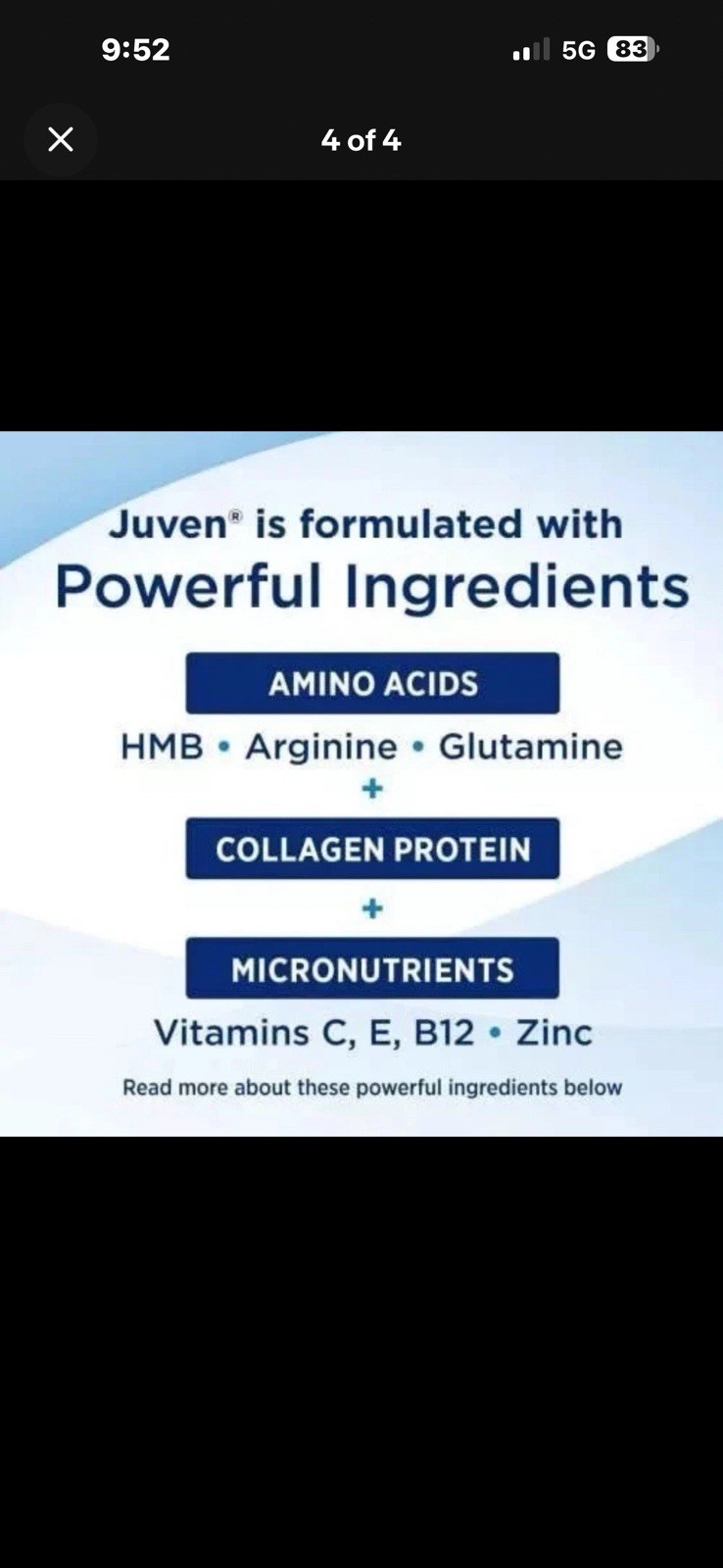 Abbott Juven Nutrition Powder Pineapple Coconut HMB Wound Healing 30 Packets
