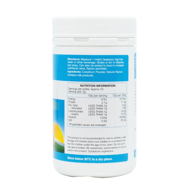 Pure Colostrum Powder (100g) – Daily Wellness & Growth Support – 3 Pack