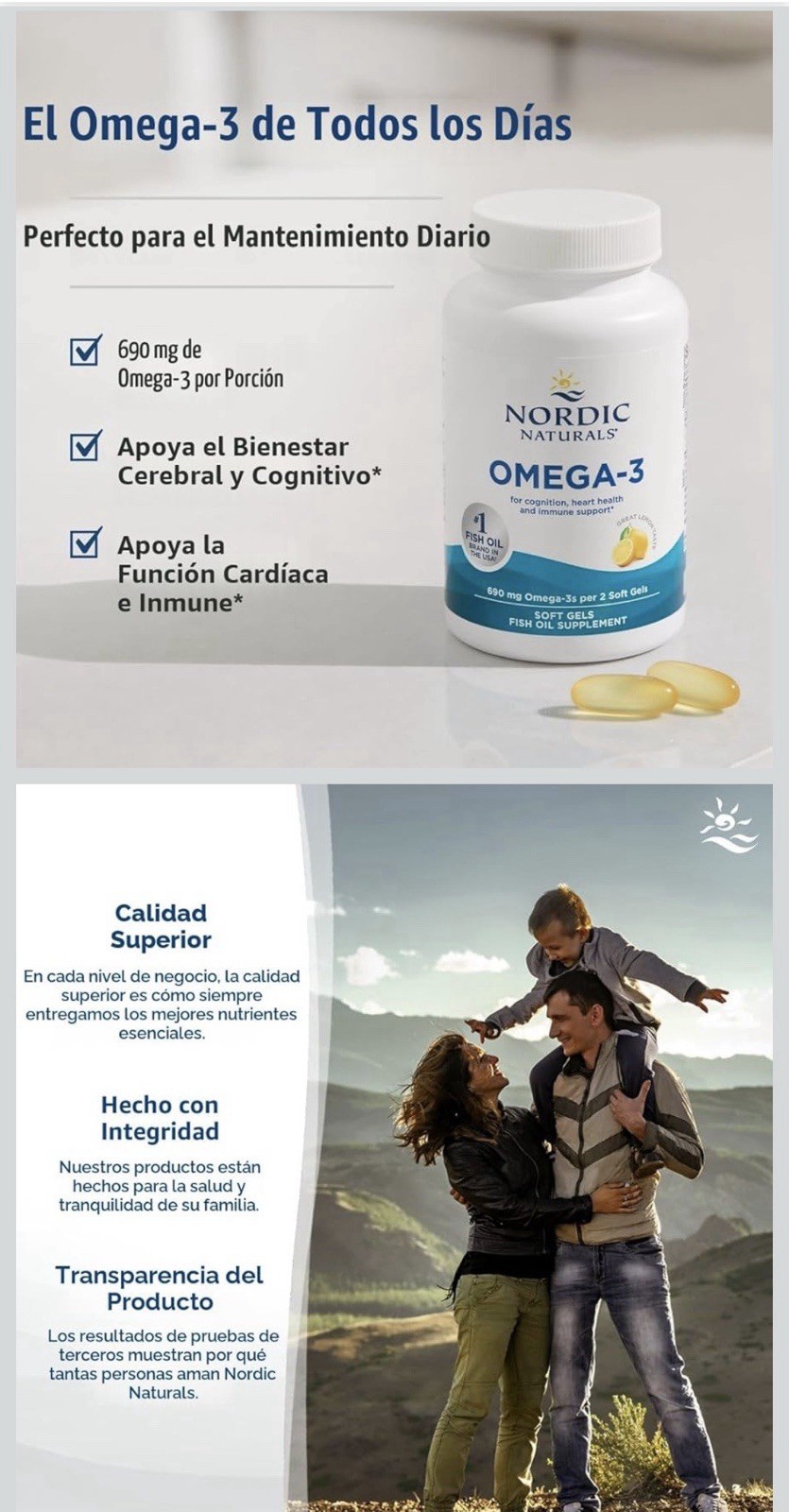 Nordic Naturals Omega-3 Fish Oil Lemon 180 Softgels 690mg Non-GMO Exp 11/28