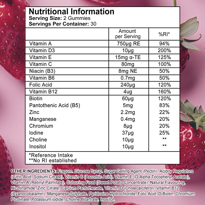 Gummies Multivitamin + Immune Support, 60 Gummies