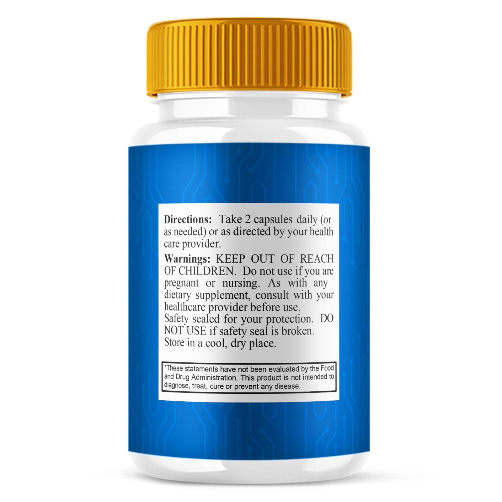 (5 Pack) Iron Brain Premium Nootropic Supplement, IronBrain Pills (300 Capsules)