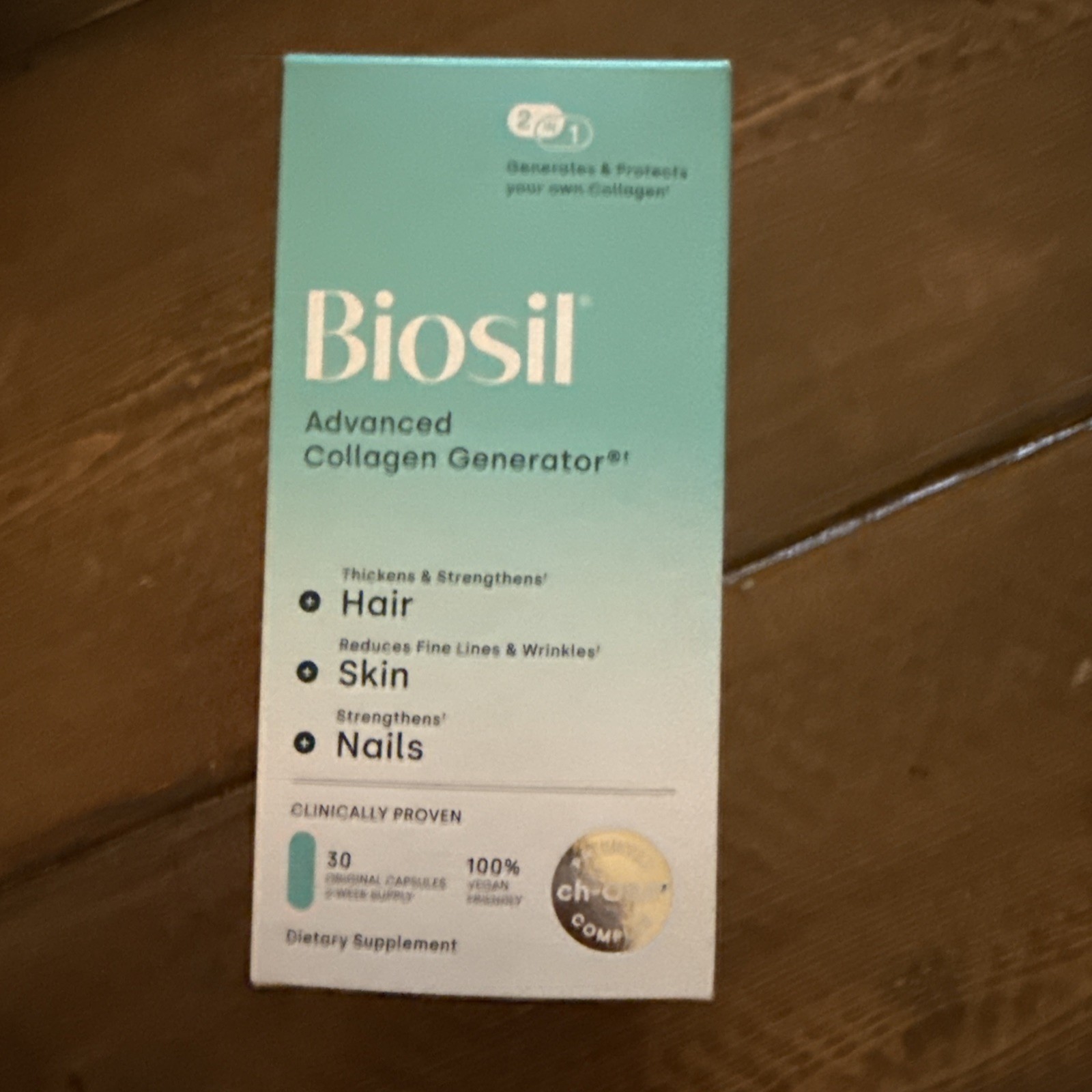 Natural Factors BioSil cH-OSA Advanced Collagen Generator 5mg,30 Ct