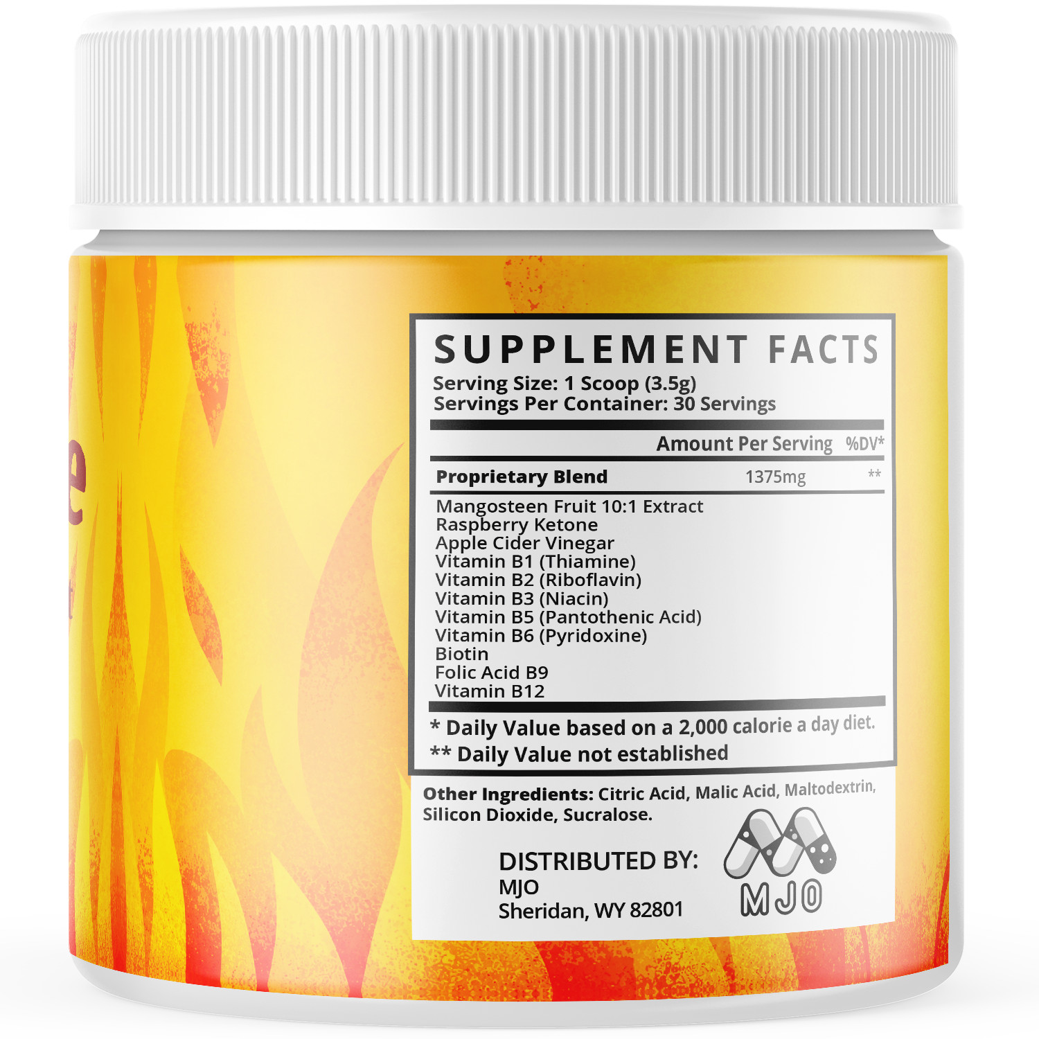 (5 Pack) Burntide Powder Advanced Weight Management Burn Tide 150 Servings