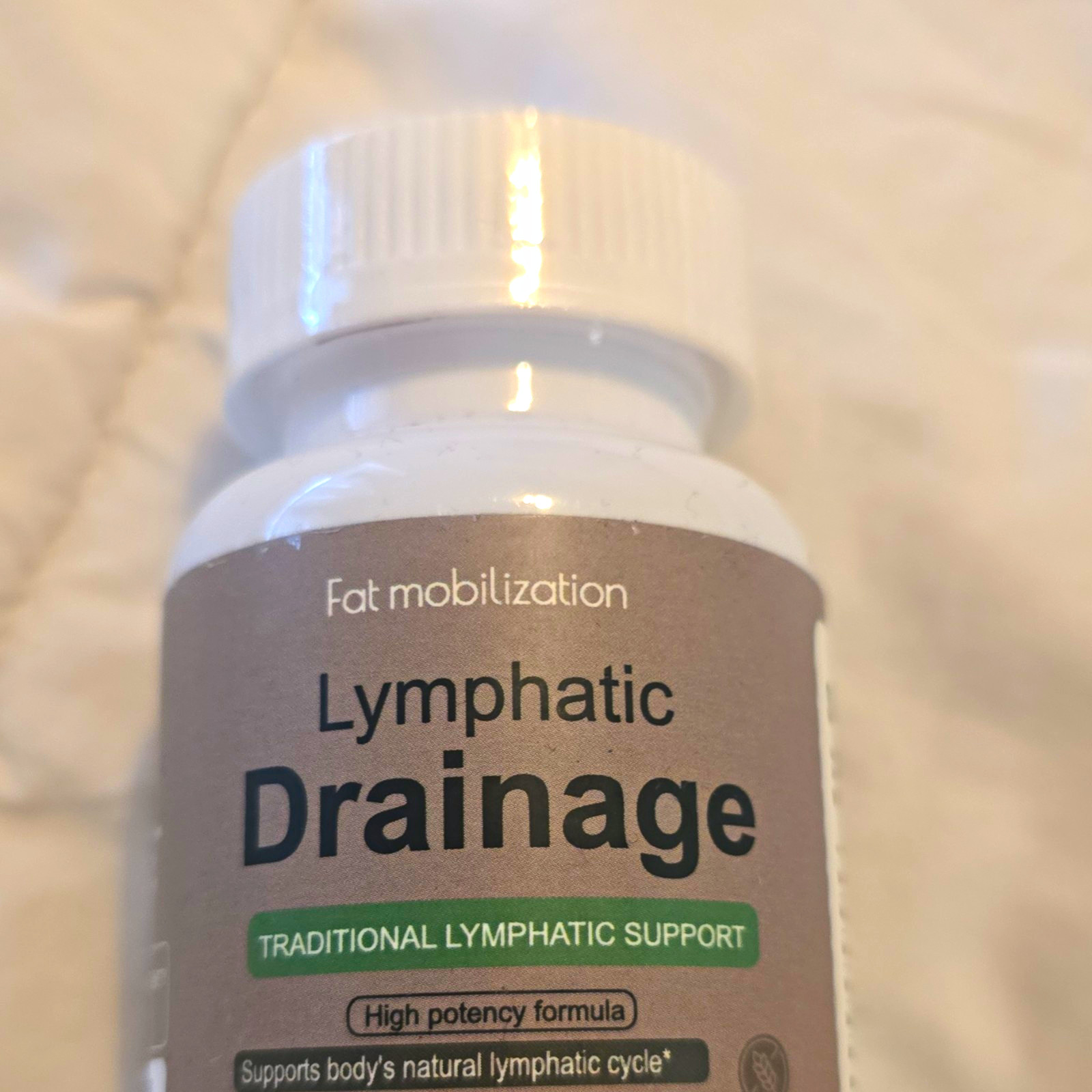 Fat mobilization Lymphatic Drainage Energy Support High Potency 60 Veg Caps